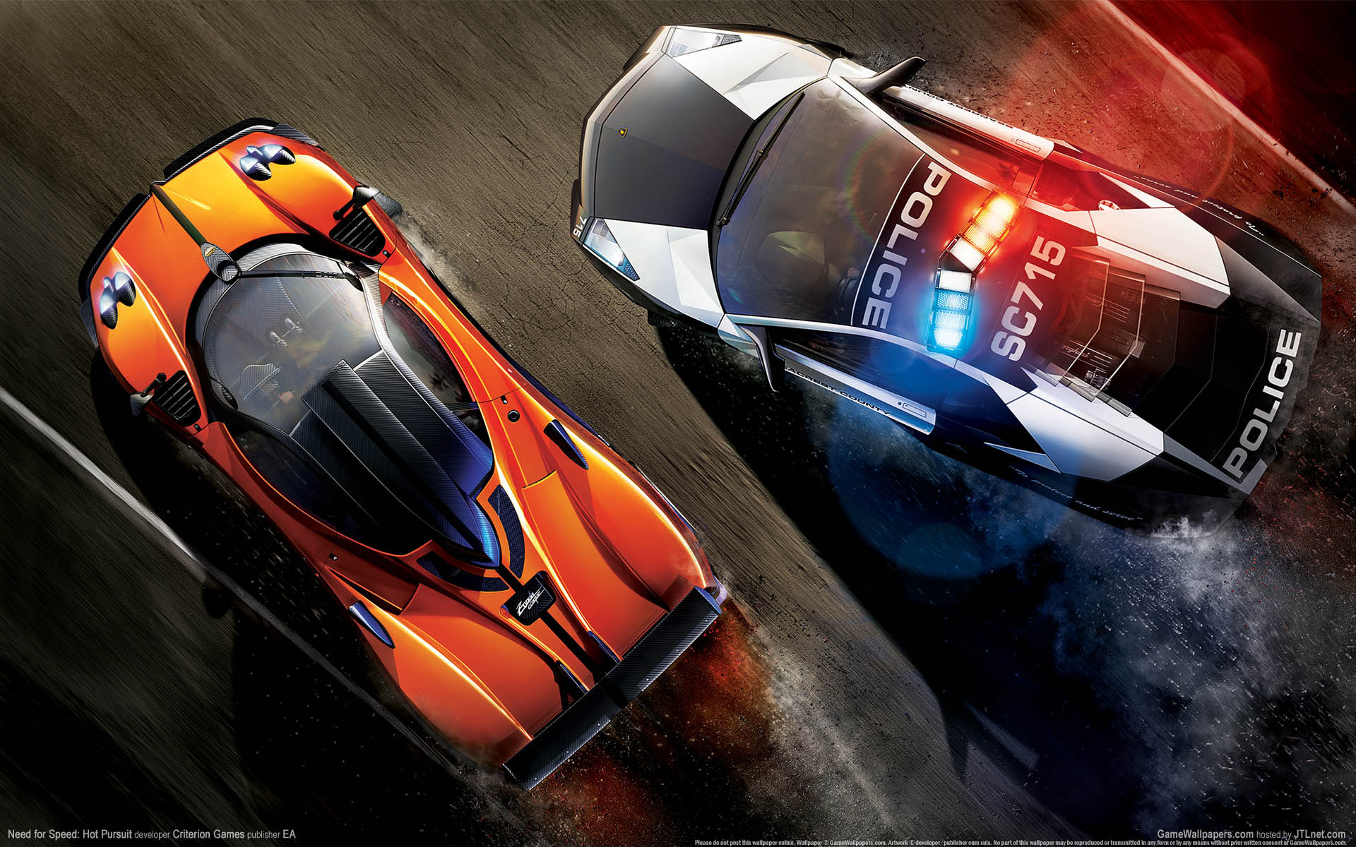 Need for Speed: Hot Pursuit achtergrond 01 1920x1200