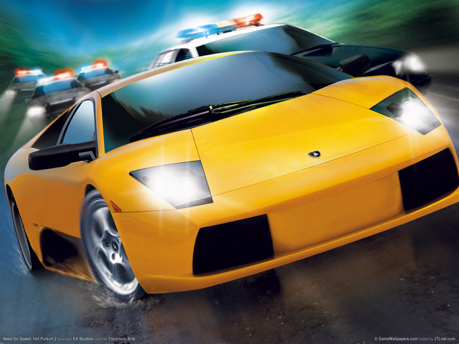 Need for Speed: Hot Pursuit 2 fondo de escritorio 01 1600x1200