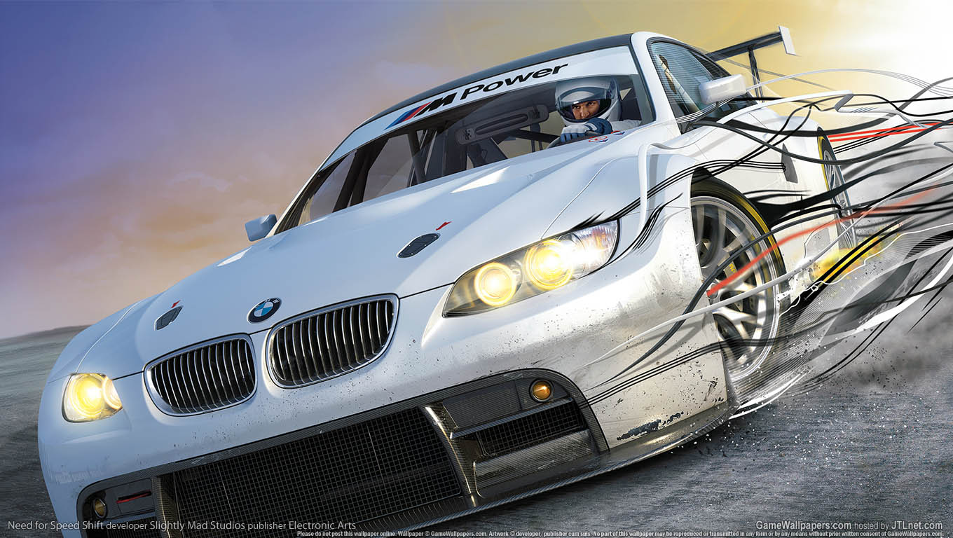 Need for Speed Shift wallpaper 01 1360x768