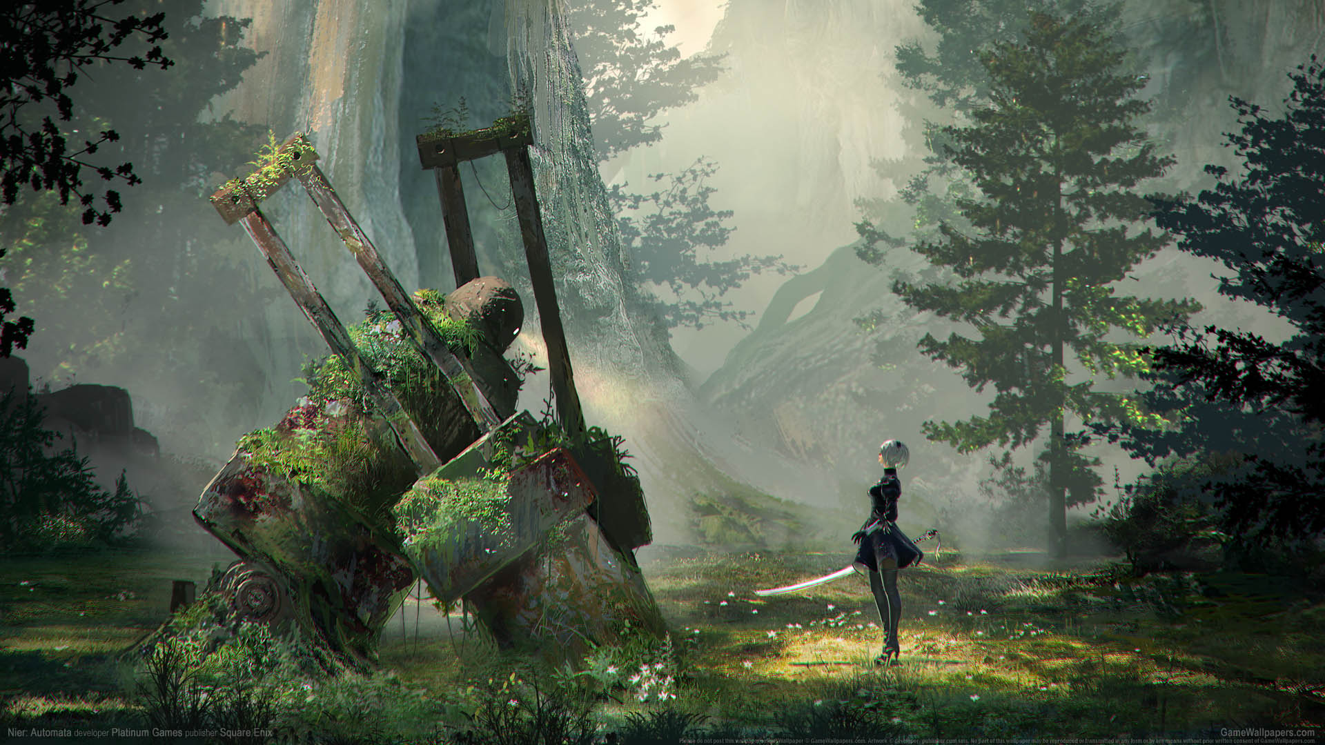 Nier Automata fond d'cran 01 1920x1080