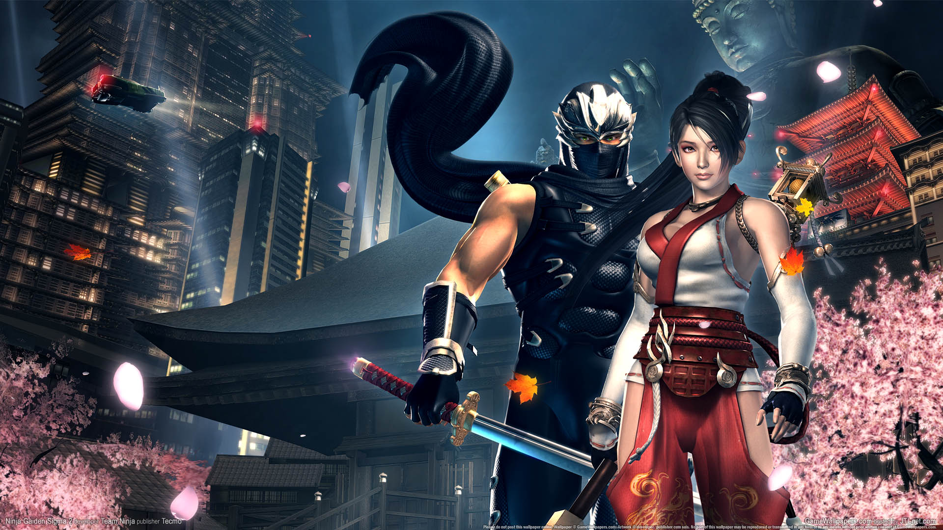 Ninja Gaiden Sigma 2 achtergrond 01 1920x1080