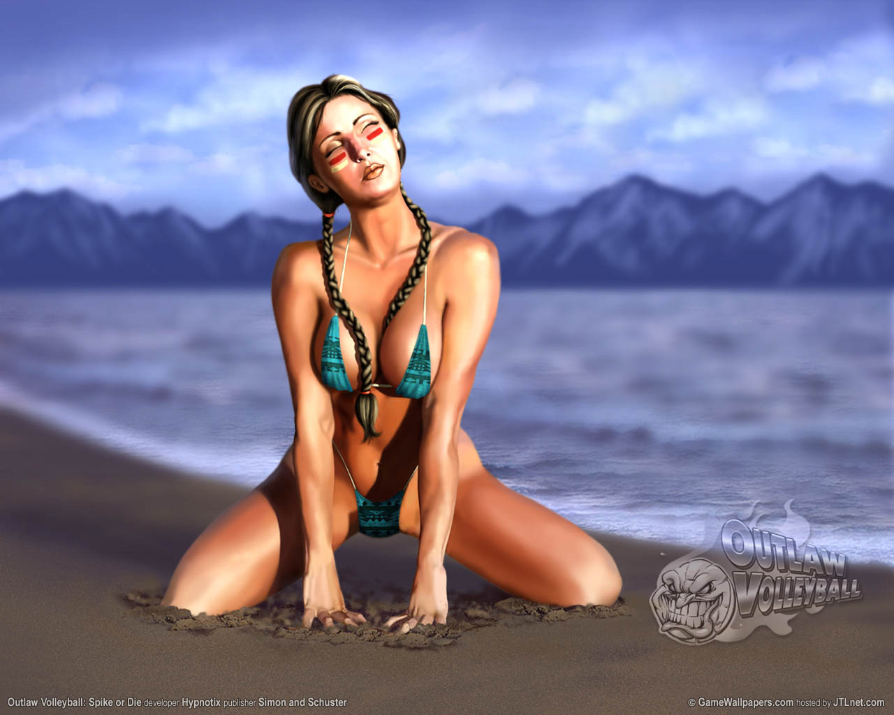 Outlaw Volleyball: Spike or Die wallpaper 01 1280x1024