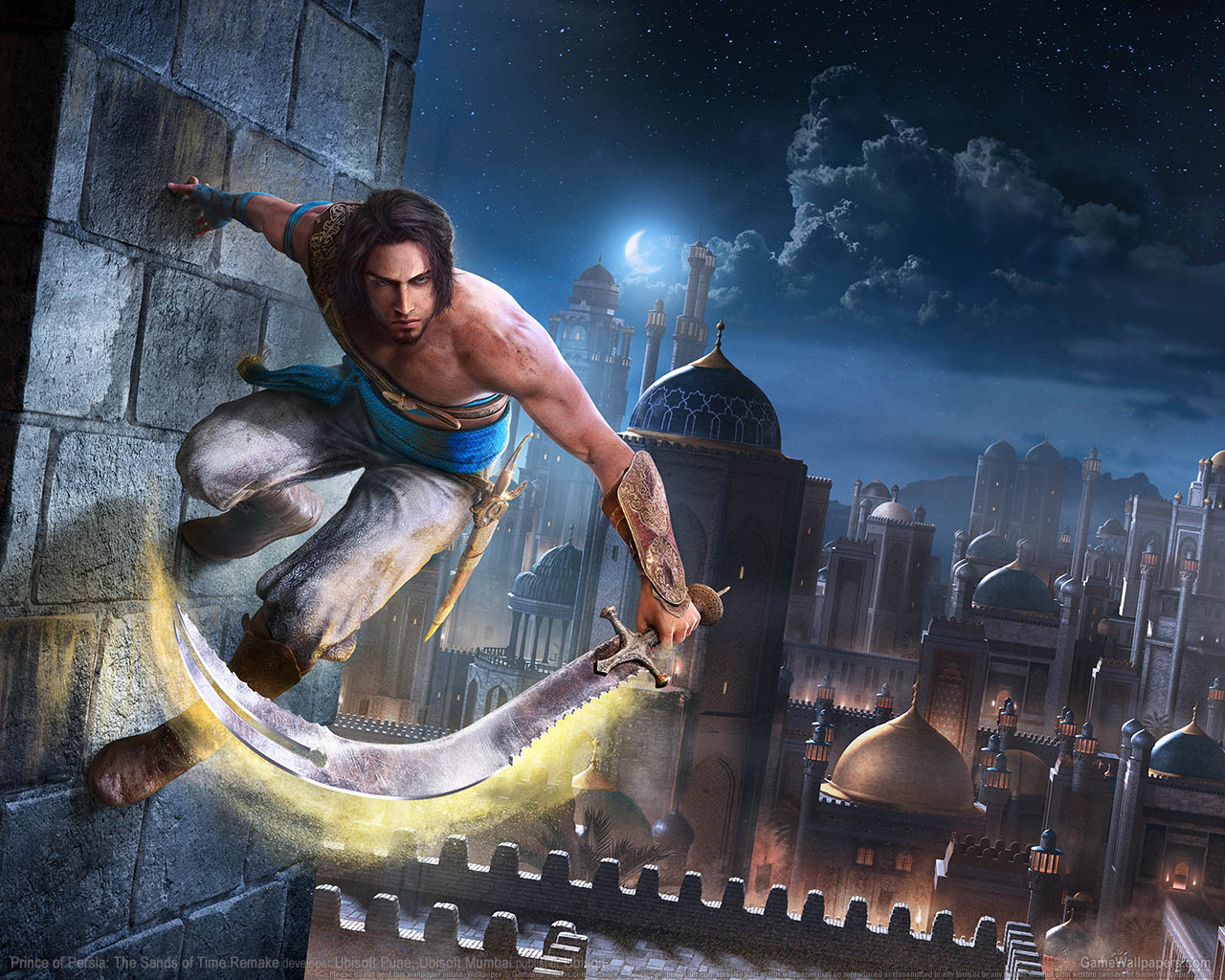 Prince of Persia: The Sands of Time Remake achtergrond 01 1280x1024