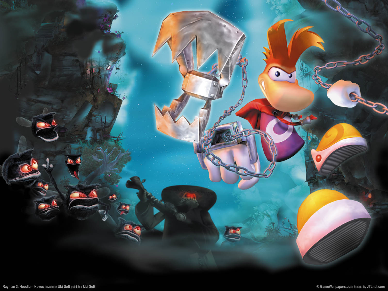 Rayman 3: Hoodlum Havoc wallpaper 03 1600x1200