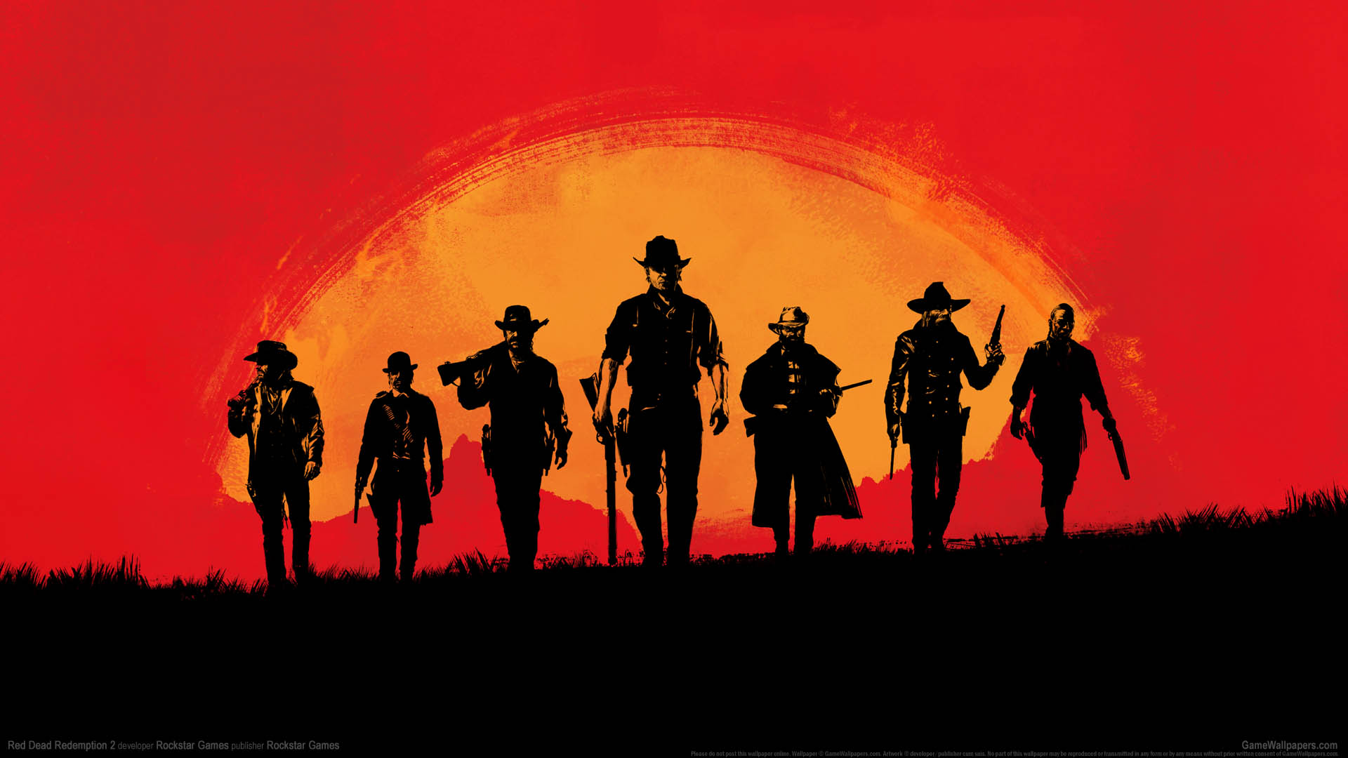 Red Dead Redemption 2 fond d'cran 01 1920x1080