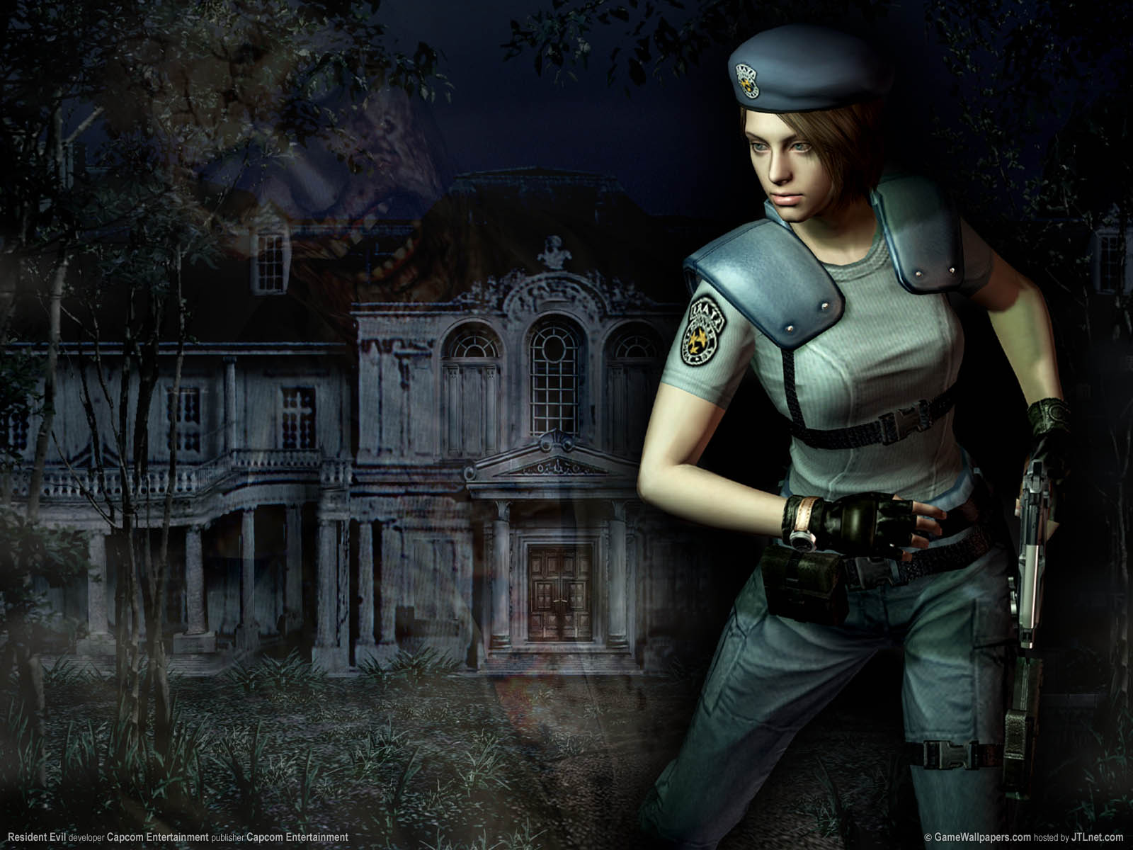 Resident Evil achtergrond 01 1600x1200