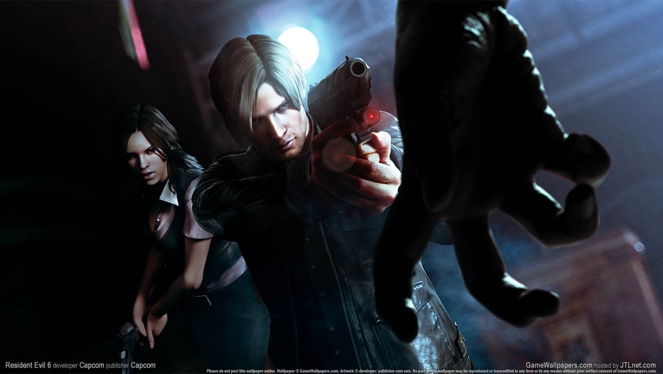 Resident Evil 6 fondo de escritorio 01 1360x768