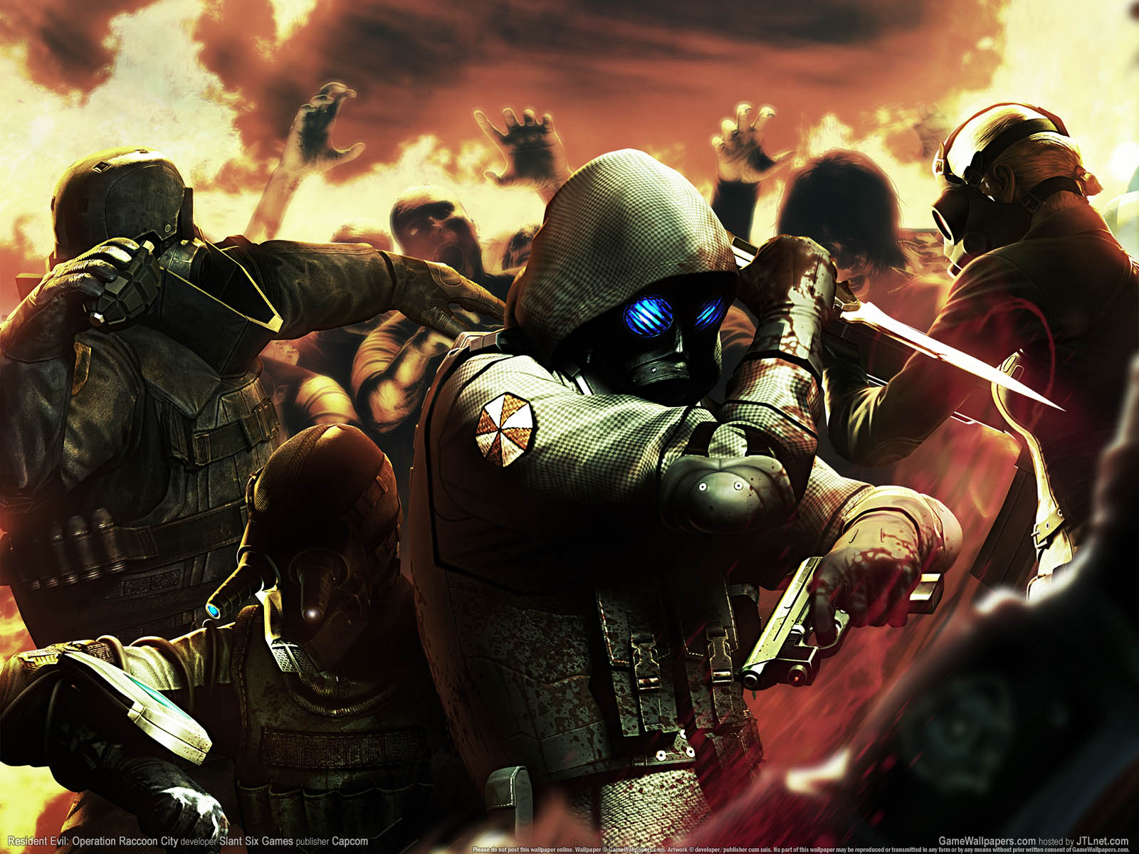 Resident Evil: Operation Raccoon City achtergrond 01 1600x1200