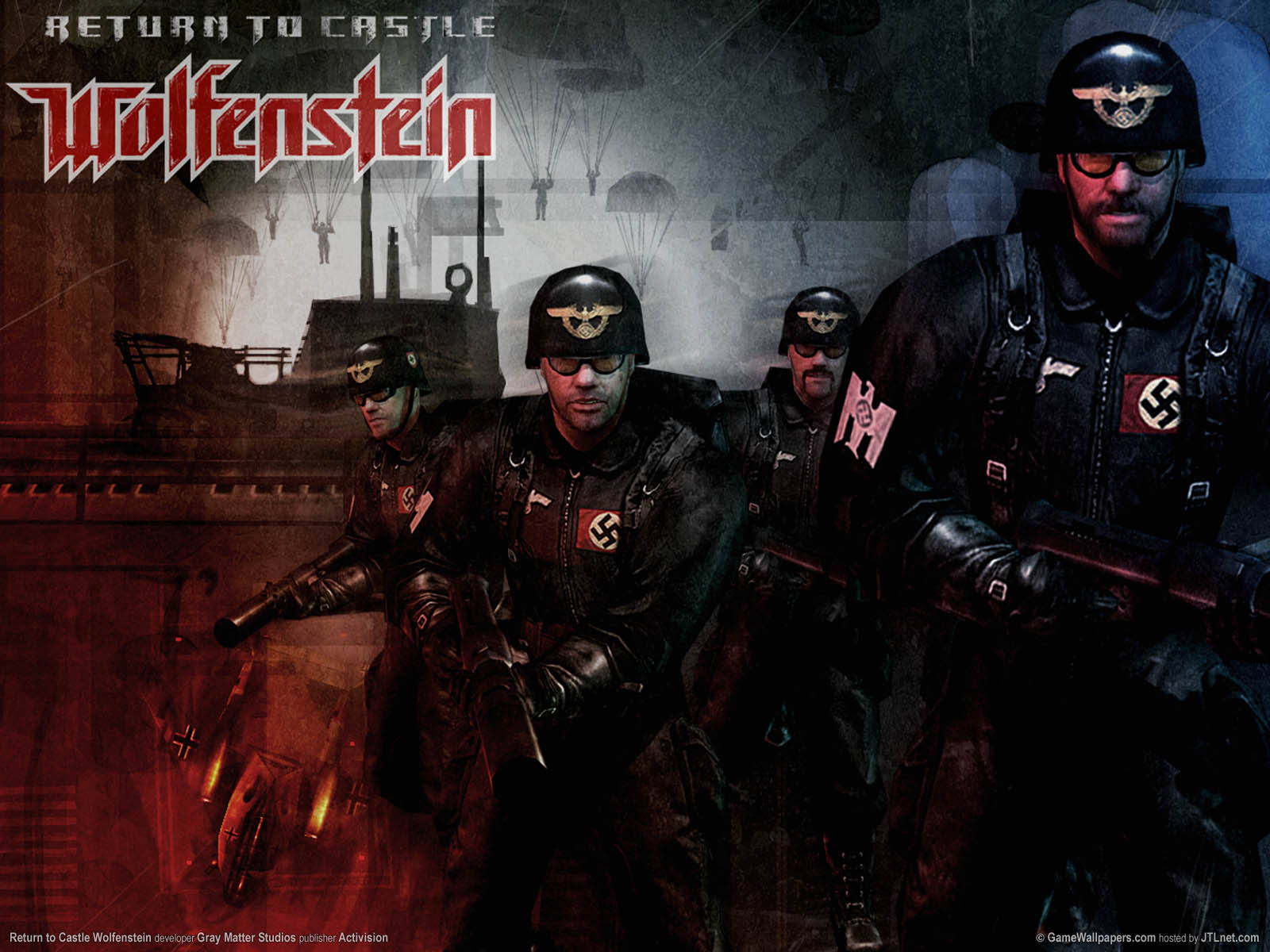 Return to Castle Wolfenstein achtergrond 01 1600x1200