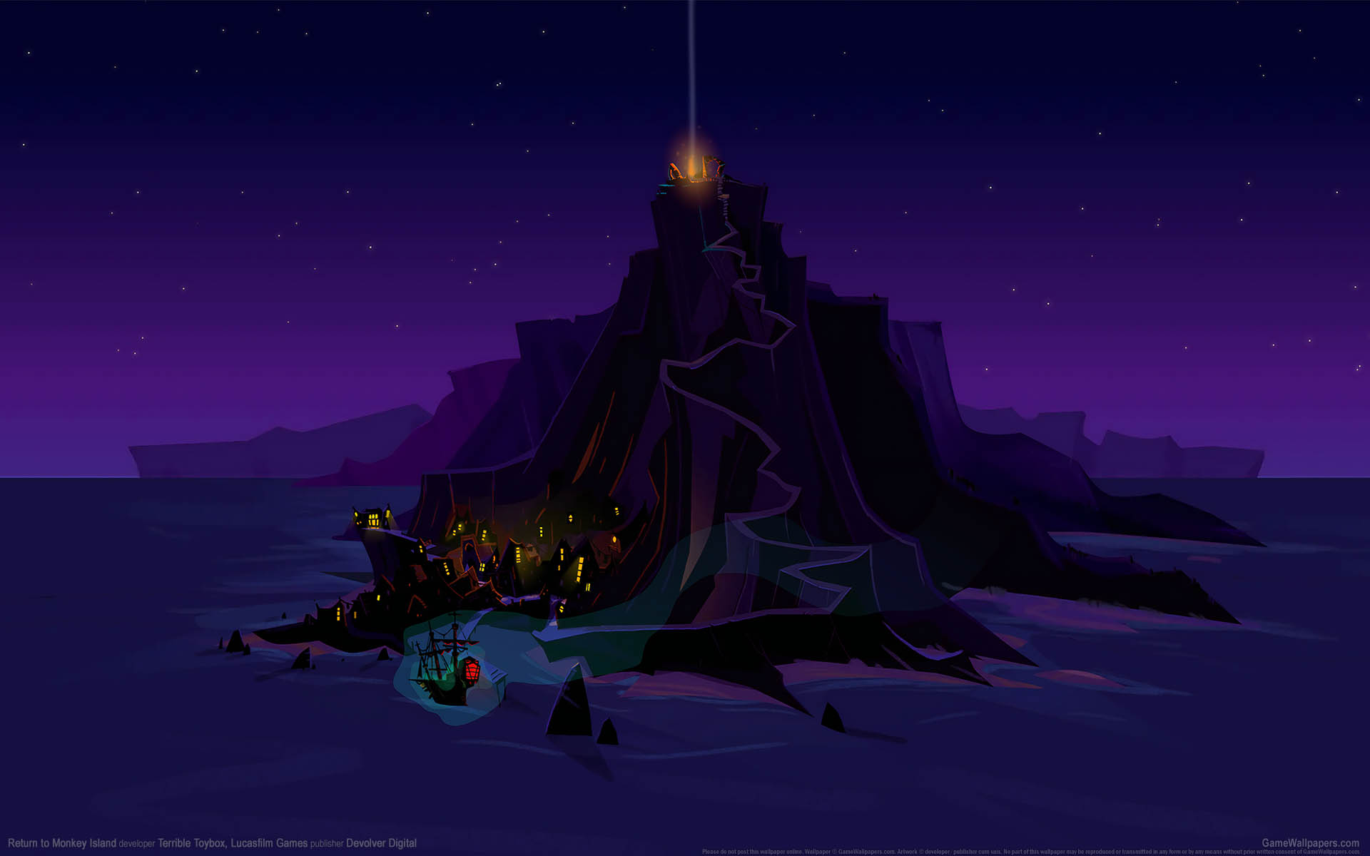 Return to Monkey Island fond d'cran 01 1920x1200