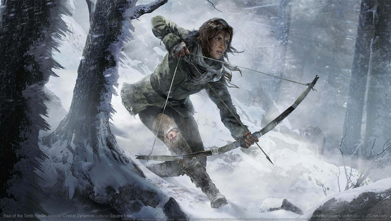 Rise of the Tomb Raider fond d'cran 01 1360x768