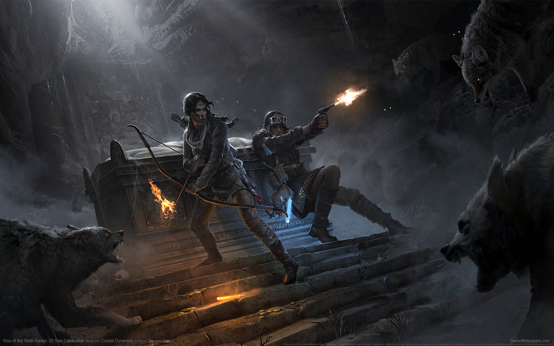 Rise of the Tomb Raider: 20 Year Celebration wallpaper 01 1920x1200