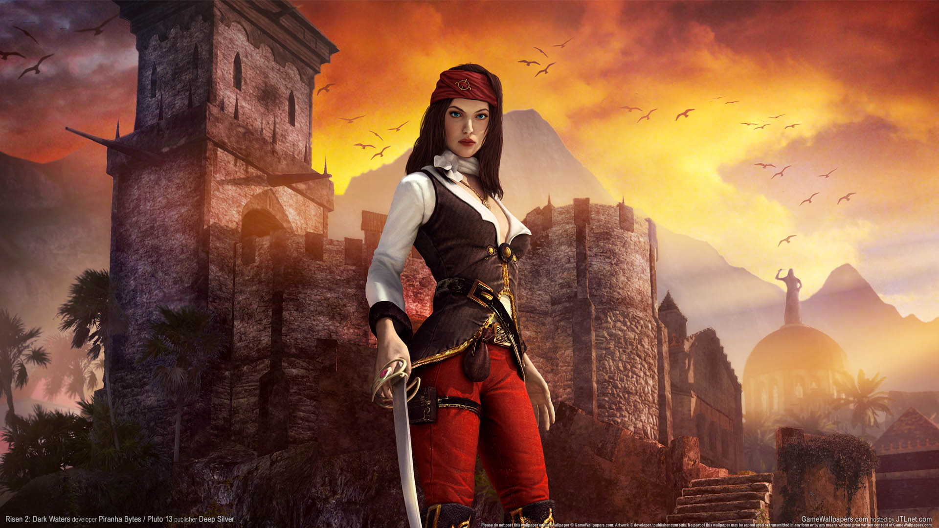 Risen 2: Dark Waters fond d'cran 01 1920x1080