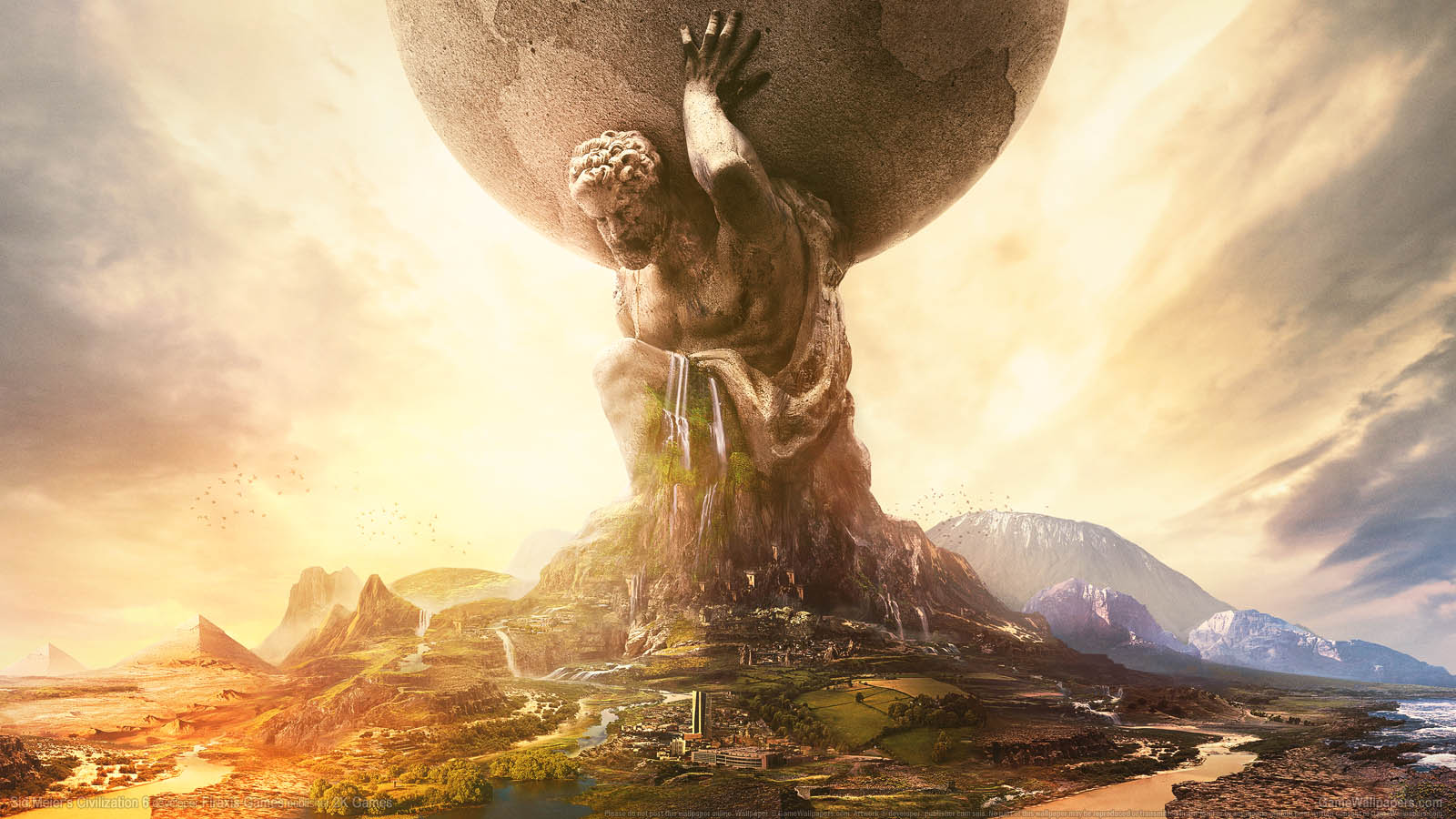 Sid Meier's Civilization 6 fond d'cran 01 1600x900