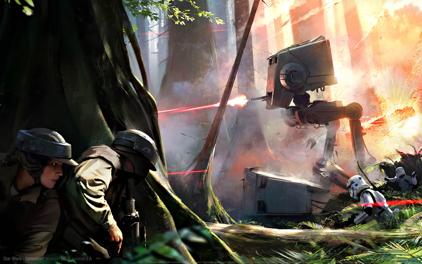 Star Wars - Battlefront wallpaper 01 1440x900