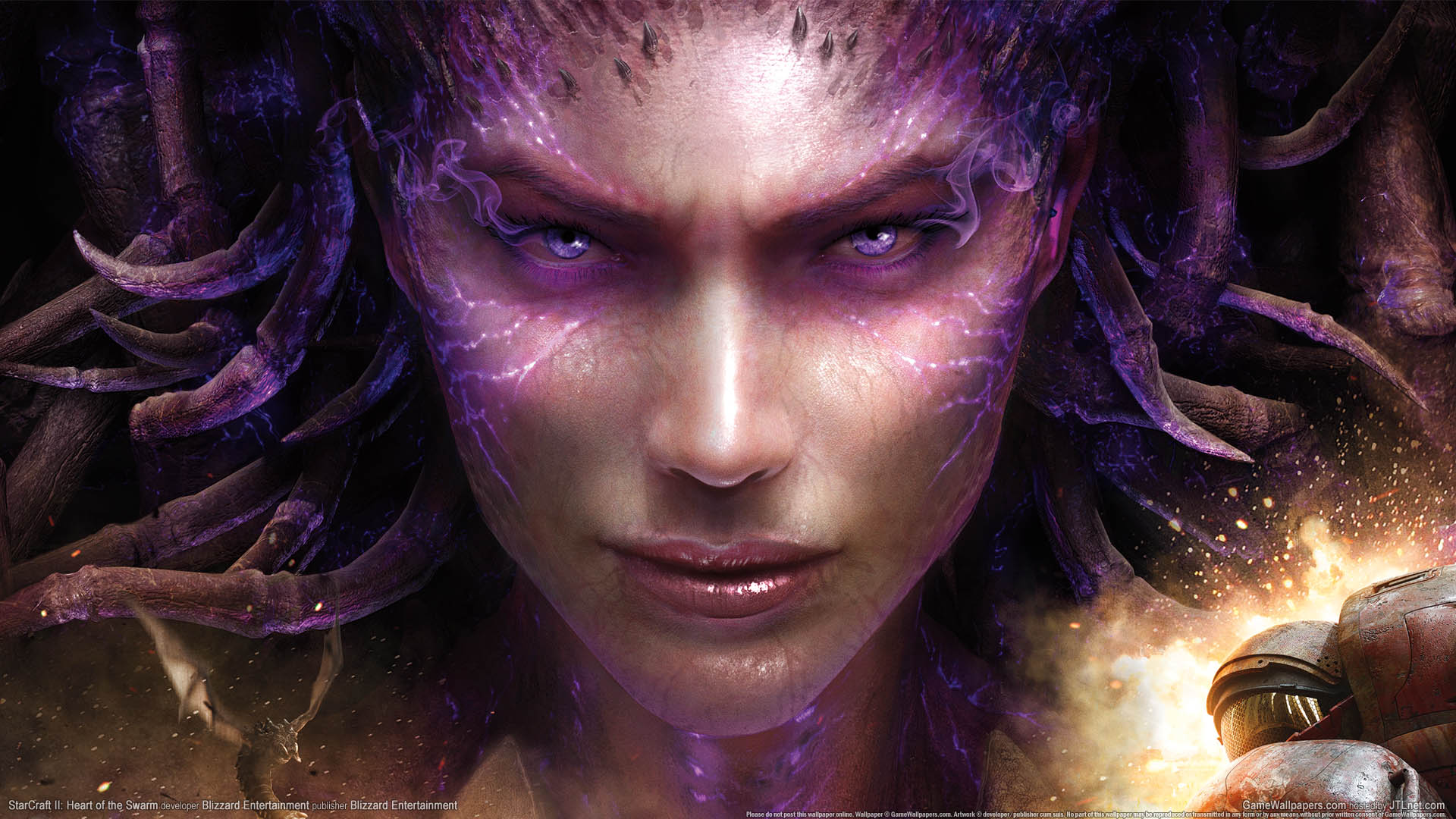 StarCraft 2: Heart of the Swarm achtergrond 01 1920x1080
