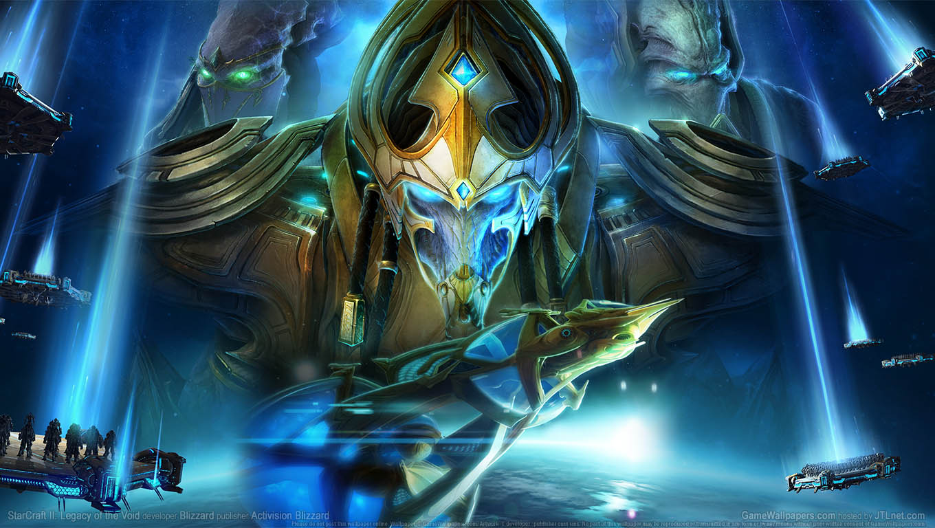 StarCraft 2: Legacy of the Void achtergrond 01 1360x768