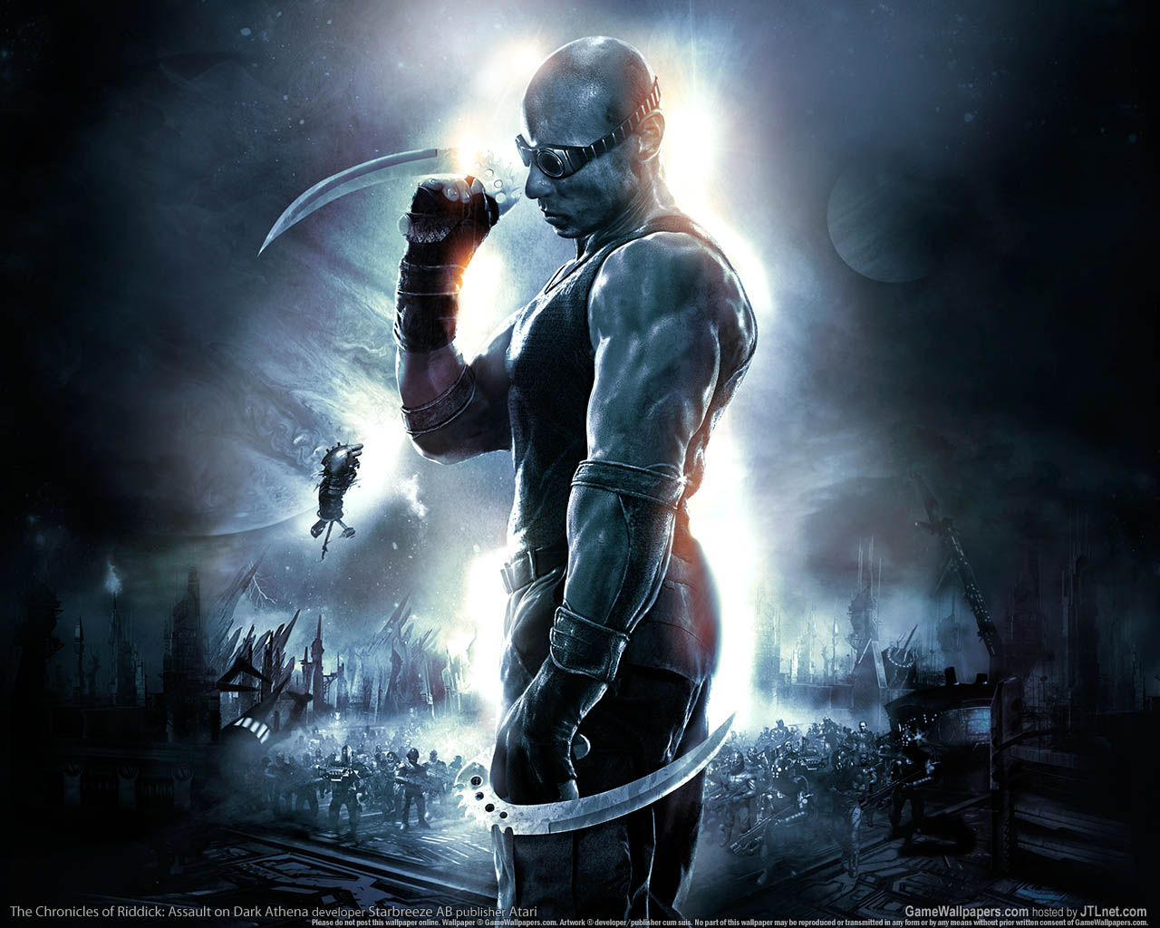 The Chronicles of Riddick: Assault on Dark Athena fond d'cran 01 1280x1024