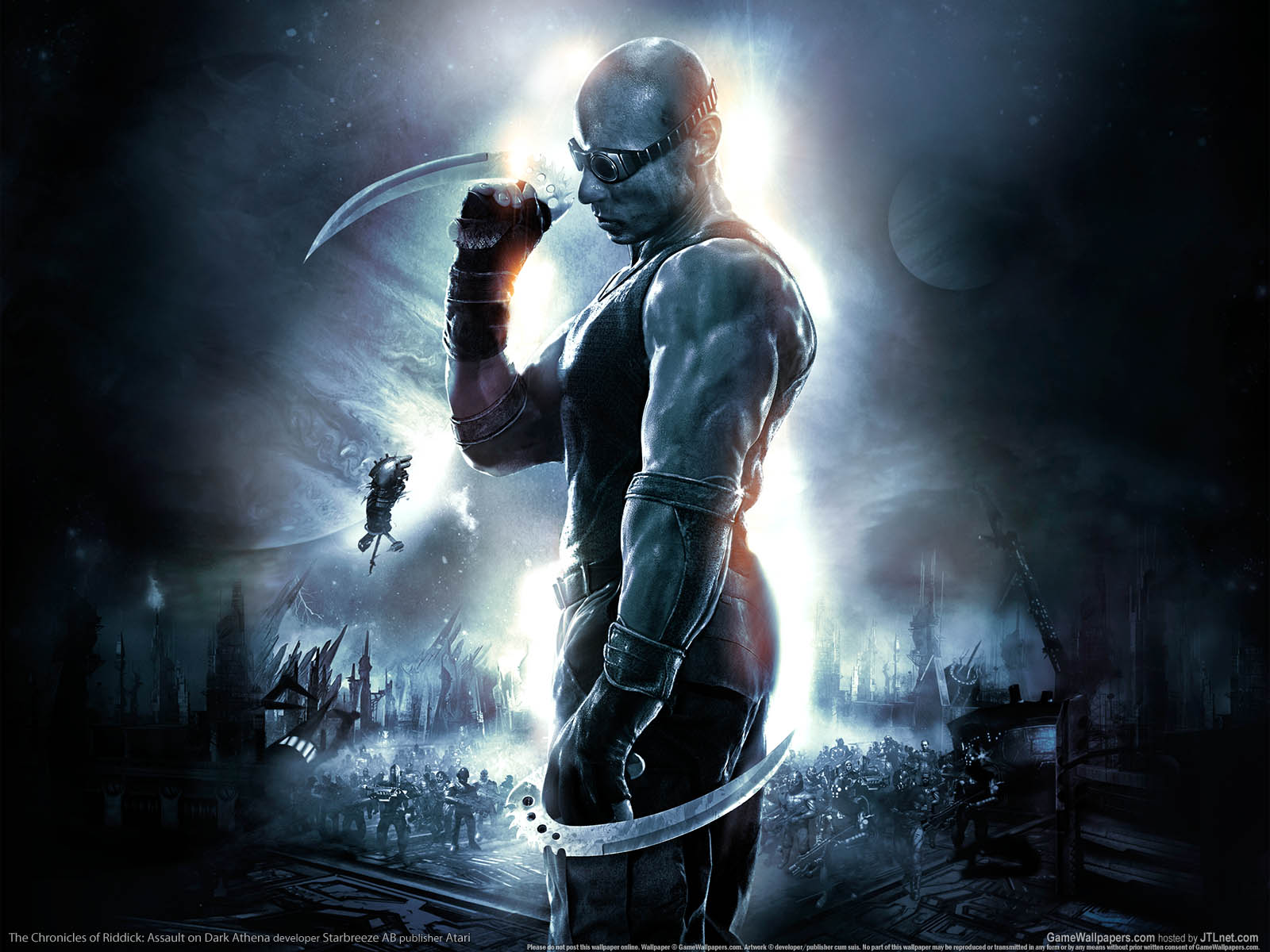 The Chronicles of Riddick: Assault on Dark Athena fond d'cran 01 1600x1200