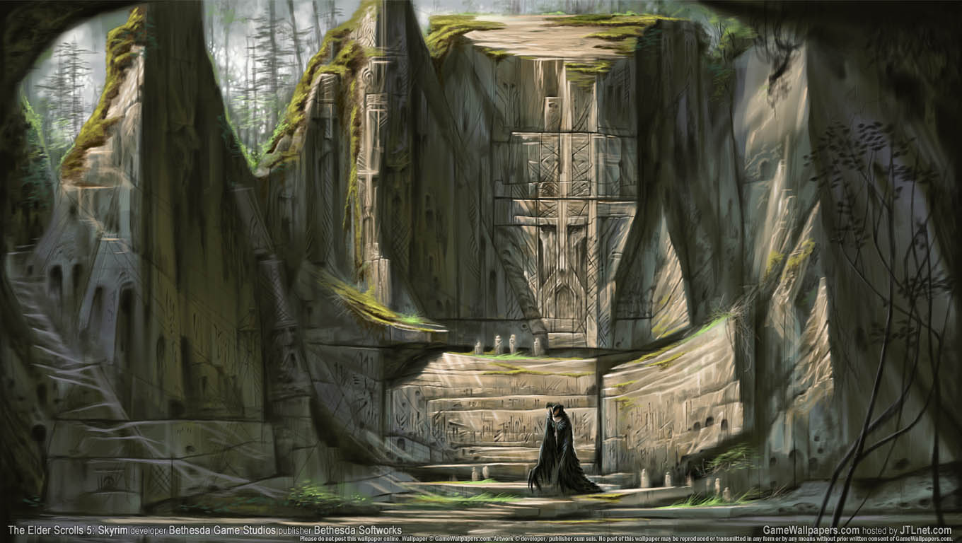 The Elder Scrolls 5: Skyrim Hintergrundbild 01 1360x768