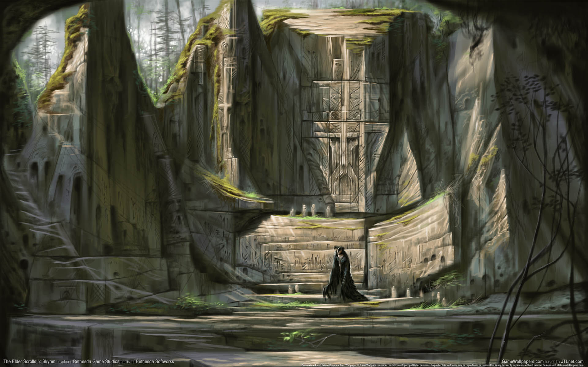 The Elder Scrolls 5: Skyrim Hintergrundbild 01 1920x1200