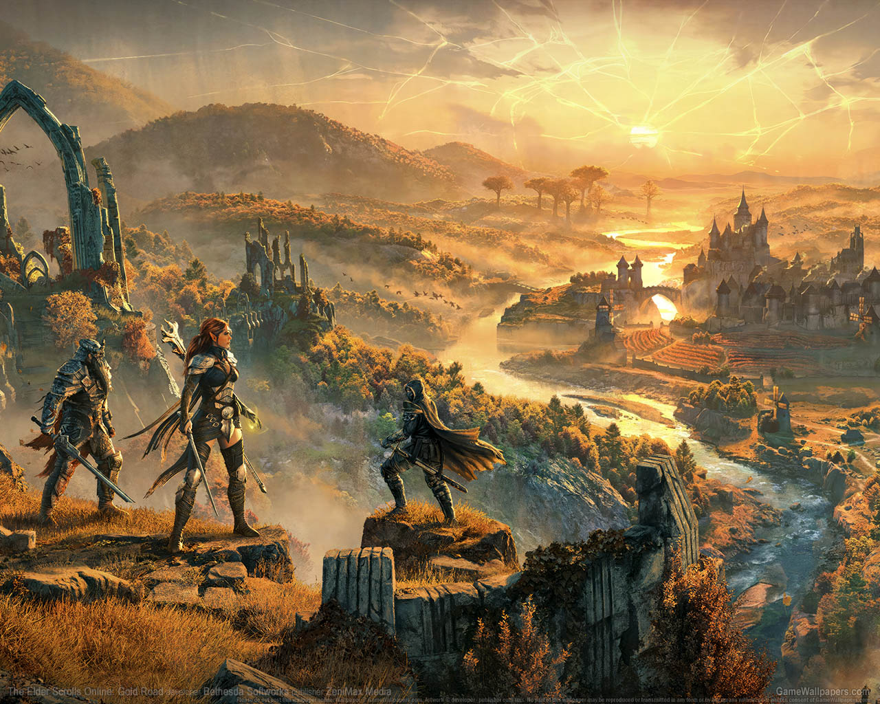 The Elder Scrolls Online: Gold Road achtergrond 01 1280x1024