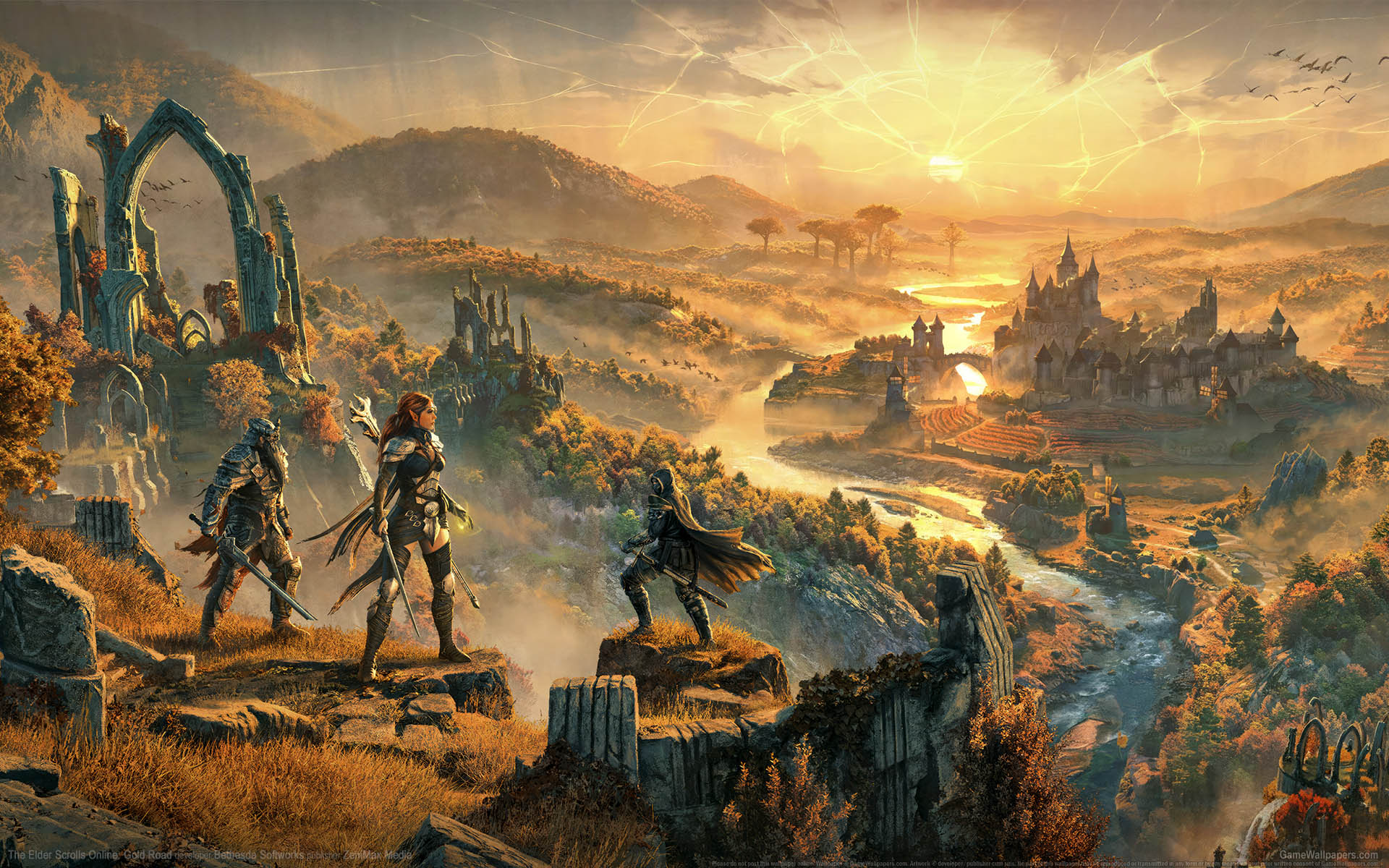 The Elder Scrolls Online: Gold Road achtergrond 01 1920x1200