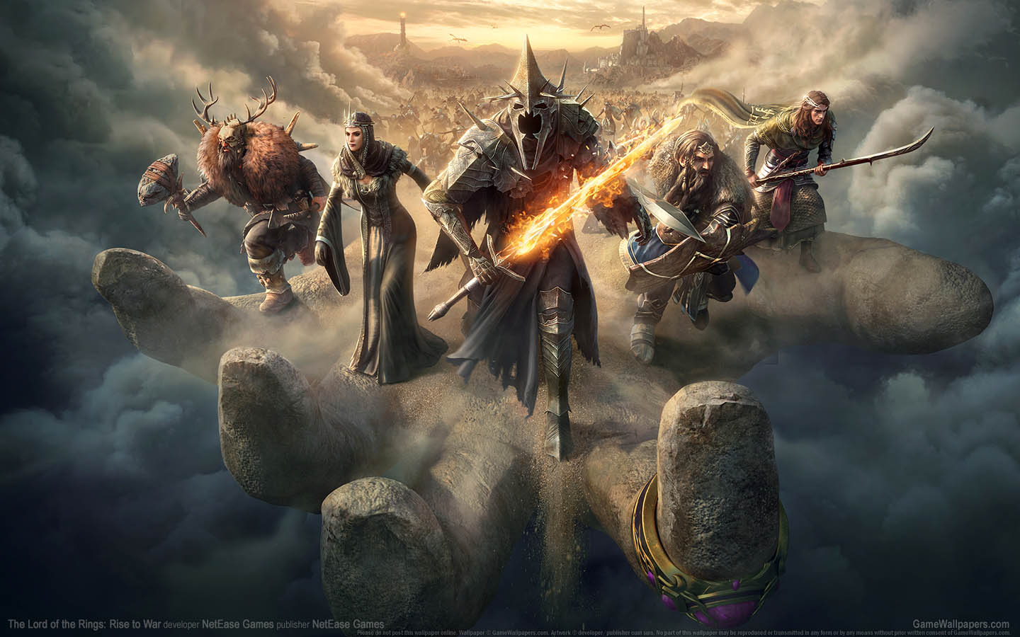 The Lord of the Rings: Rise to War wallpaper 01 1440x900