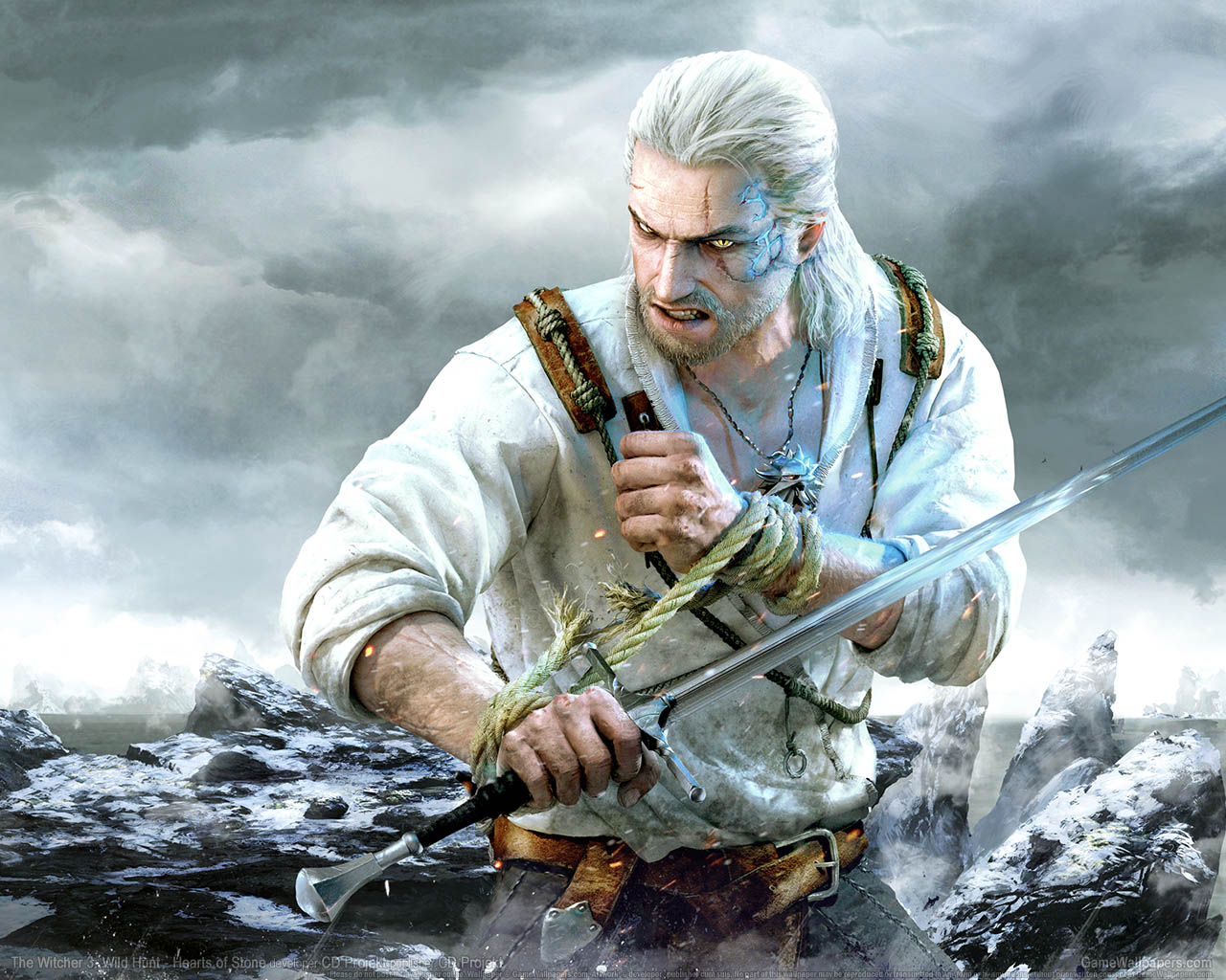 The Witcher 3: Wild Hunt - Hearts of Stone achtergrond 01 1280x1024