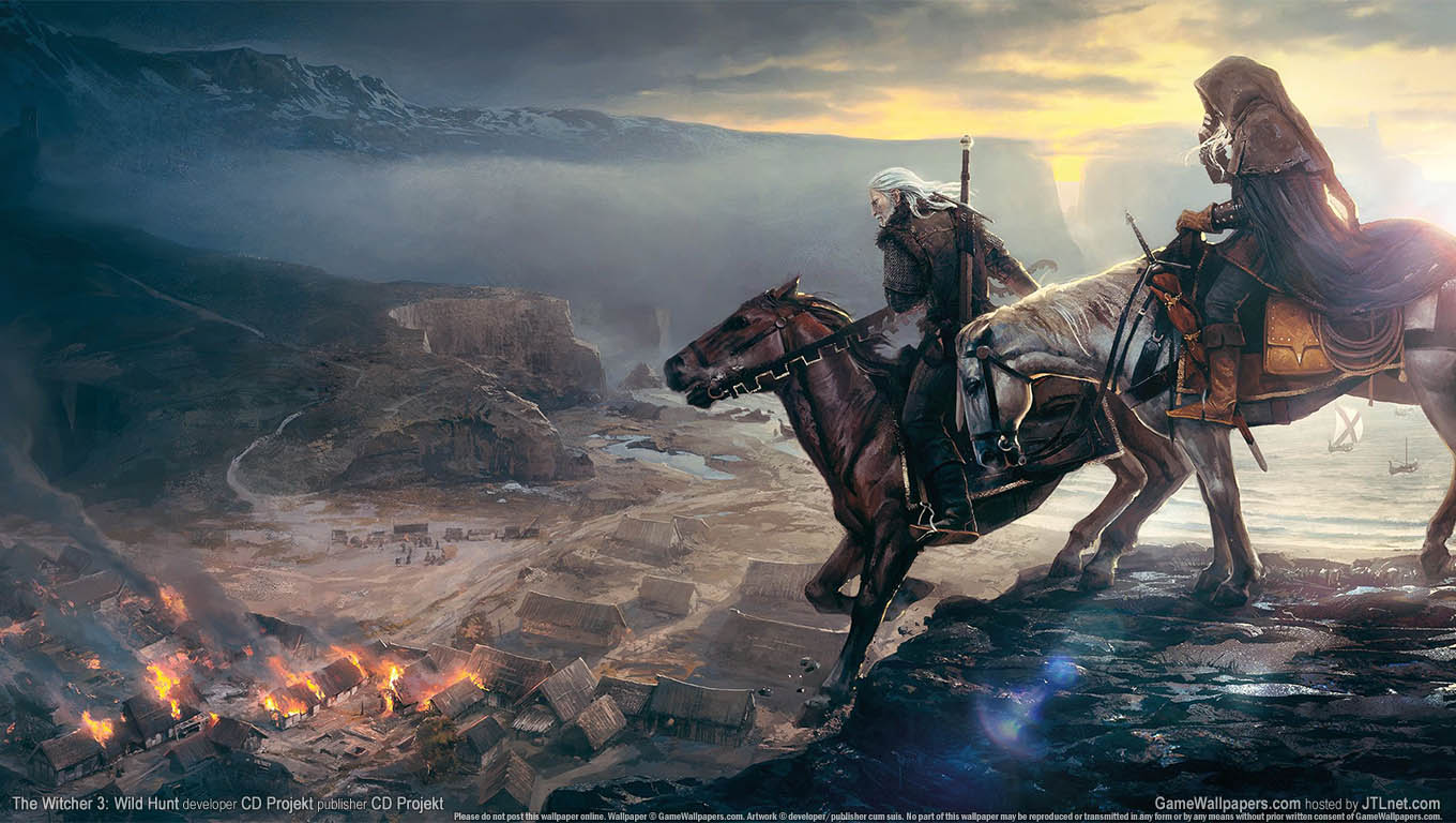 The Witcher 3: Wild Hunt Hintergrundbild 02 1360x768