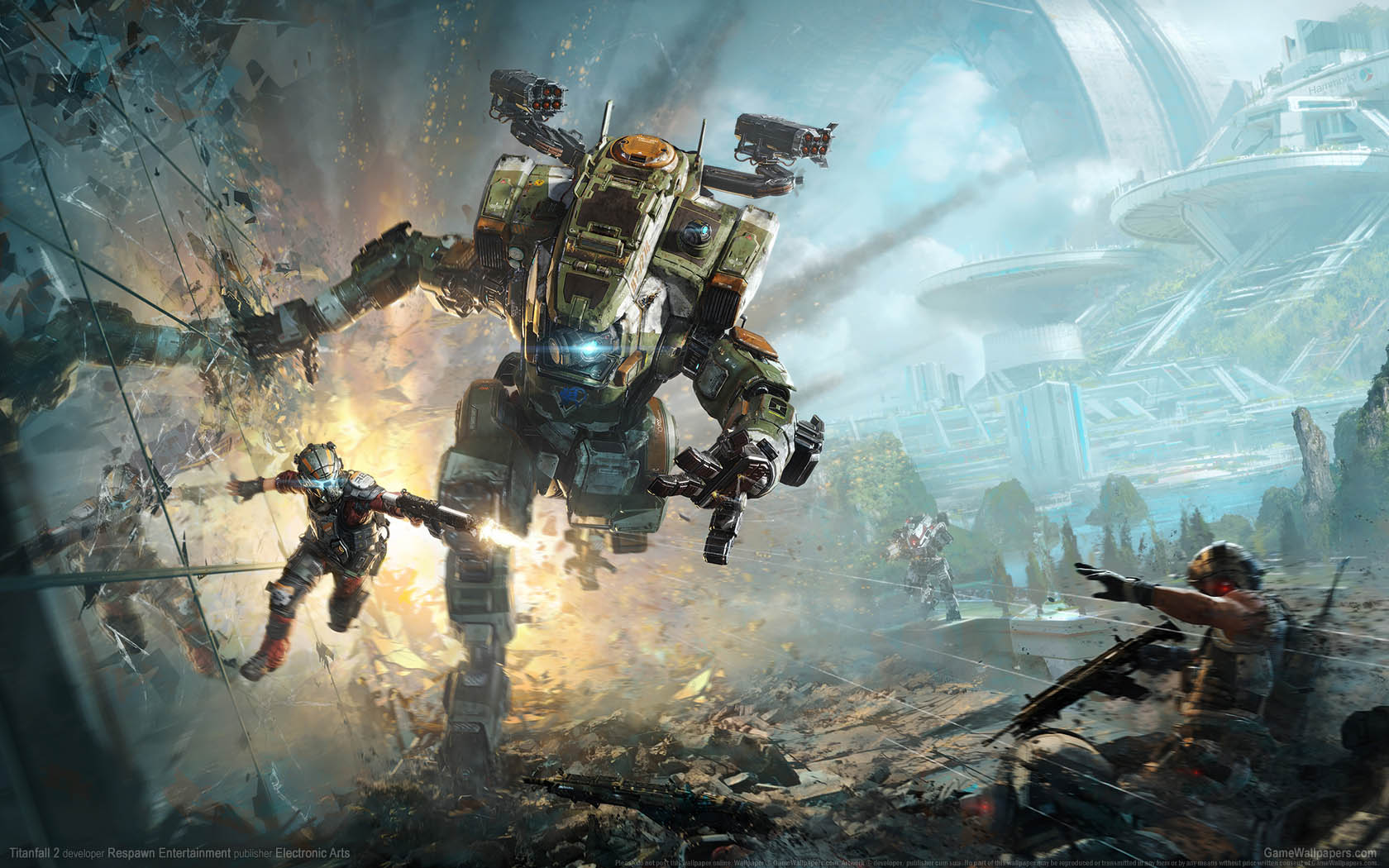 Titanfall 2 achtergrond 01 1680x1050