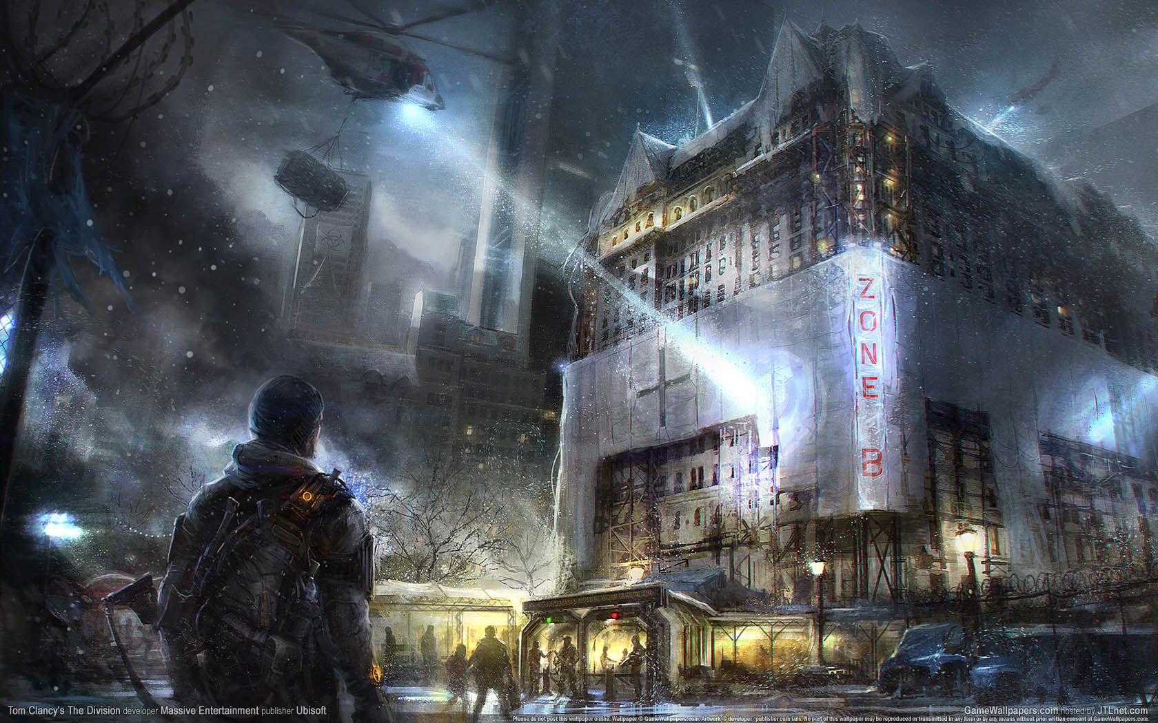 Tom Clancy's The Division fond d'cran 01 1680x1050