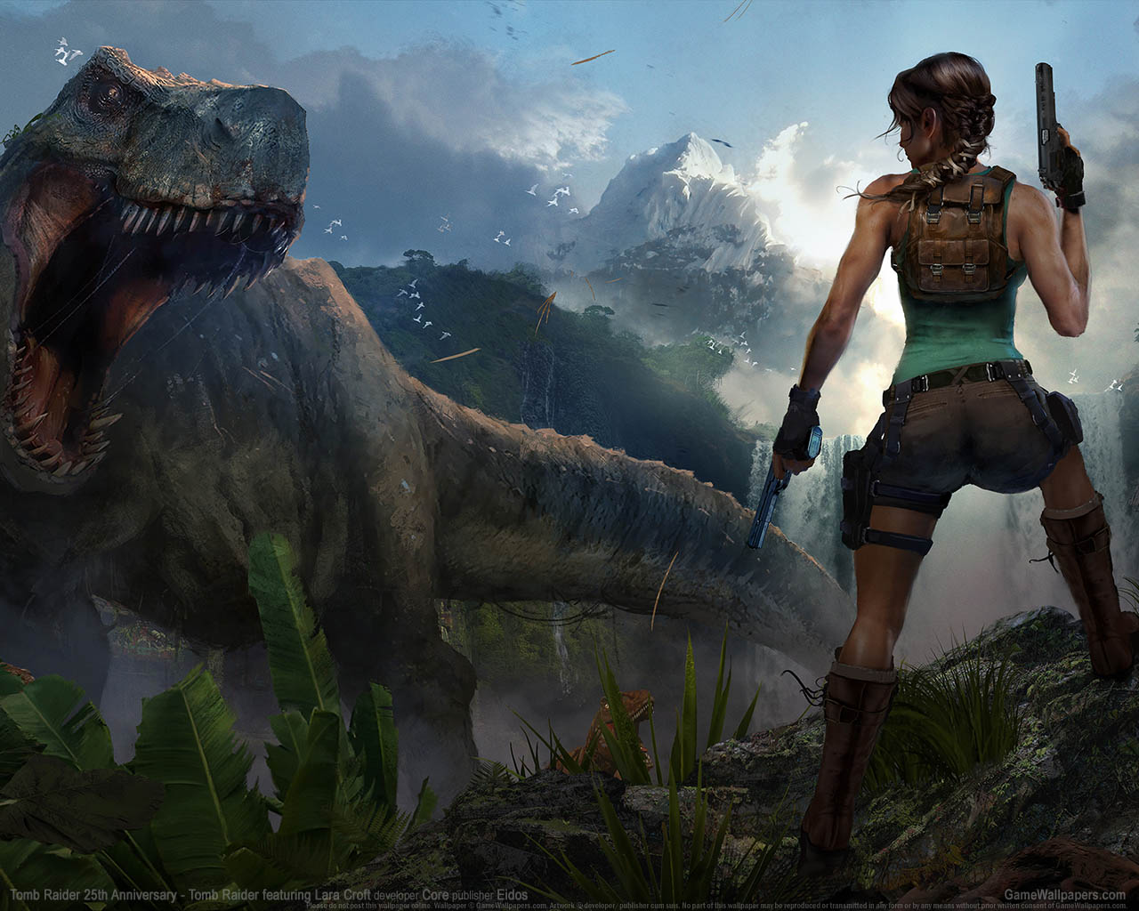 Tomb Raider 25th Anniversary fondo de escritorio 01 1280x1024