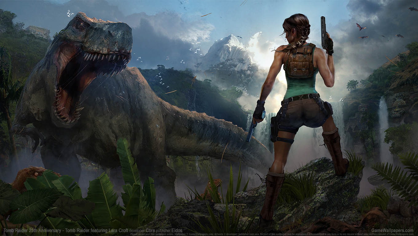 Tomb Raider 25th Anniversary fond d'cran 01 1360x768