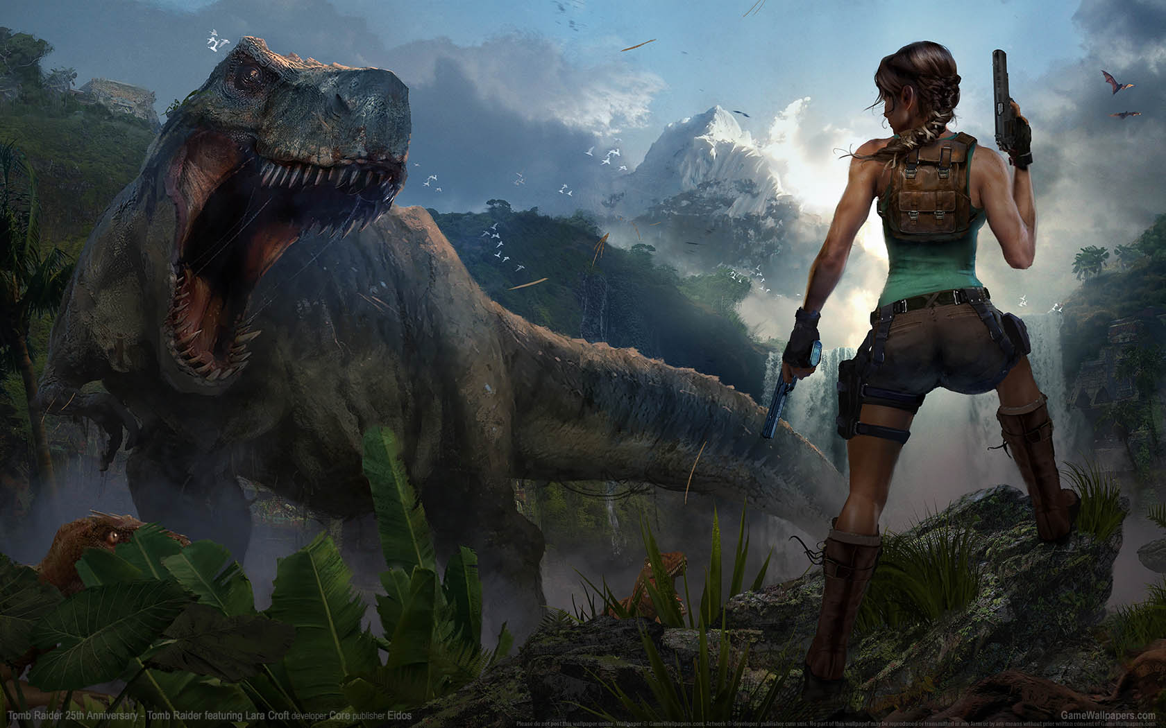 Tomb Raider 25th Anniversary fond d'cran 01 1680x1050