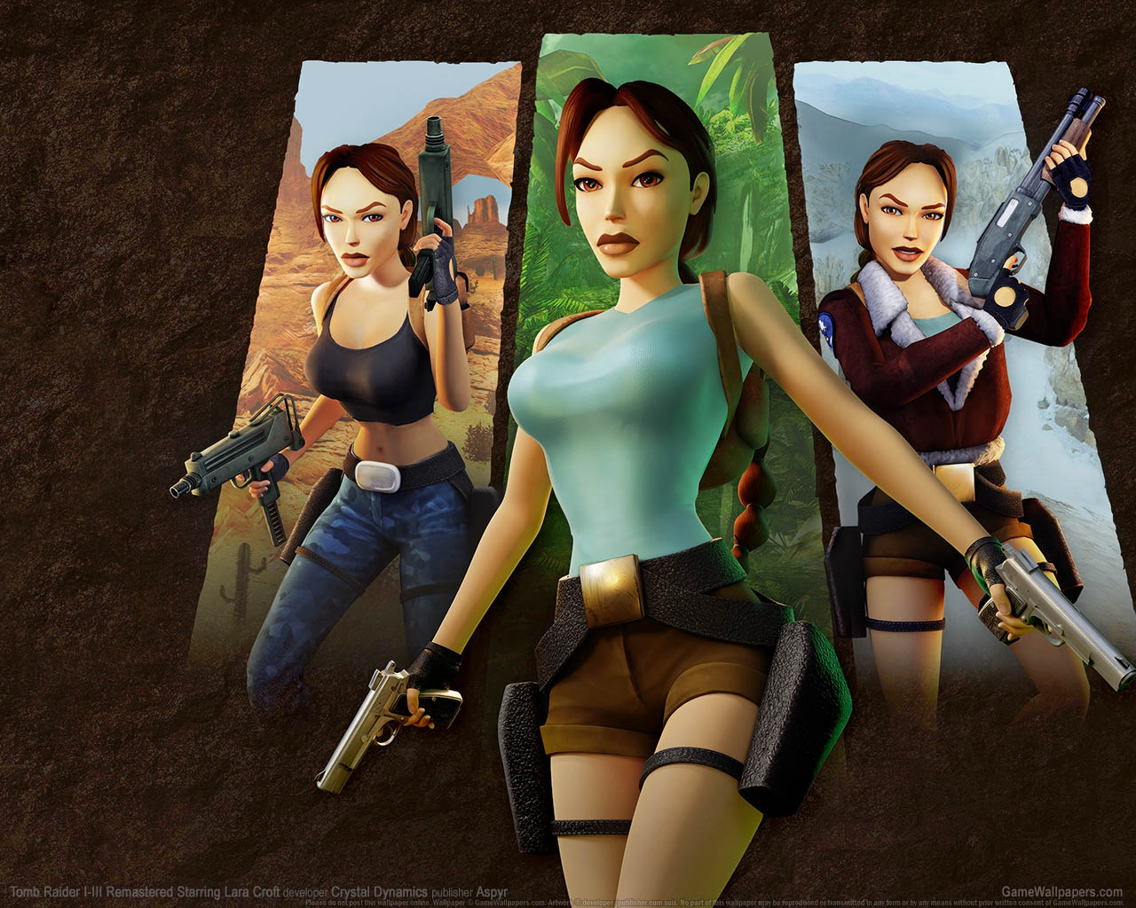 Tomb Raider I-III Remastered Starring Lara Croft wallpaper 01 1280x1024