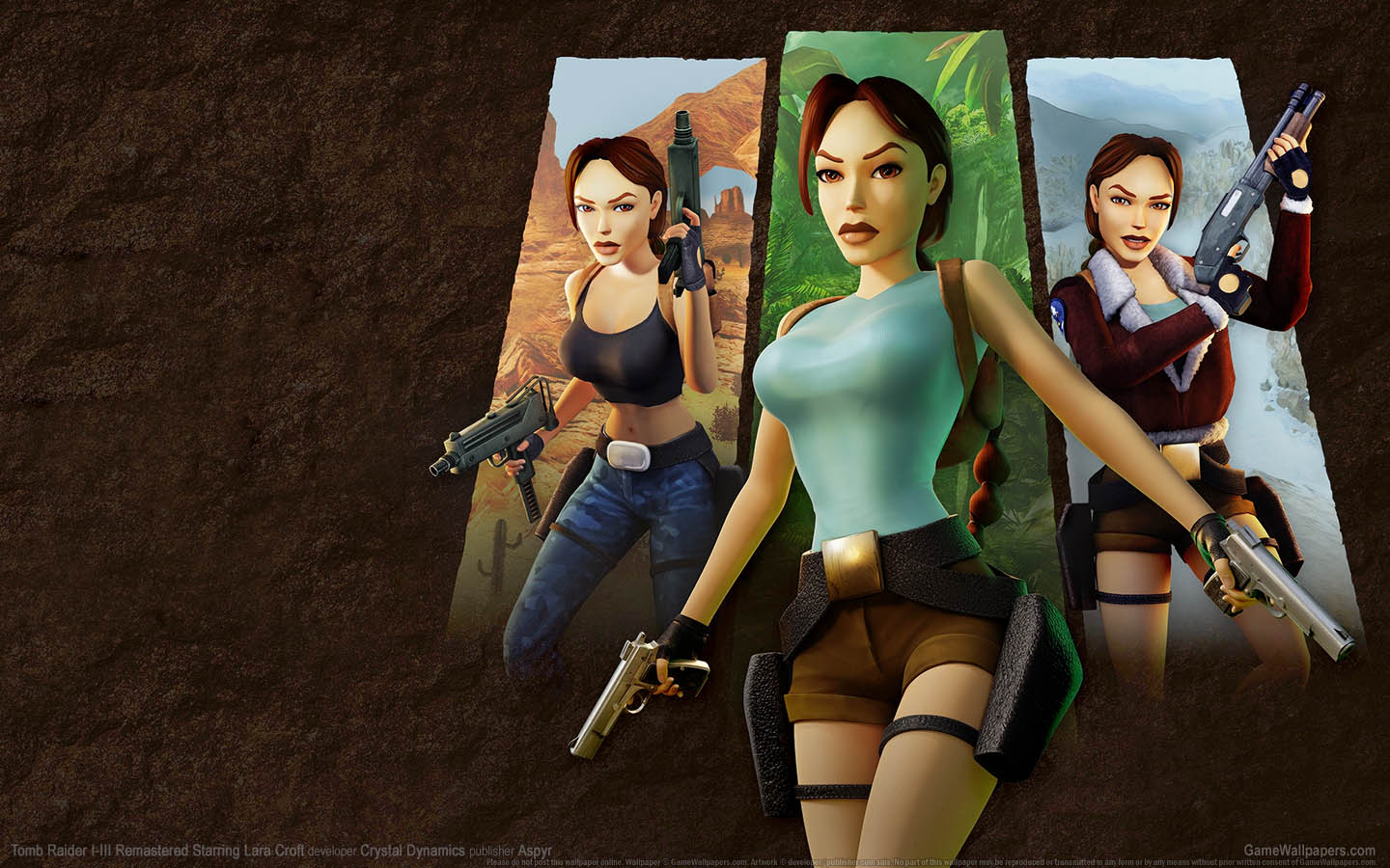 Tomb Raider I-III Remastered Starring Lara Croft achtergrond 01 1440x900