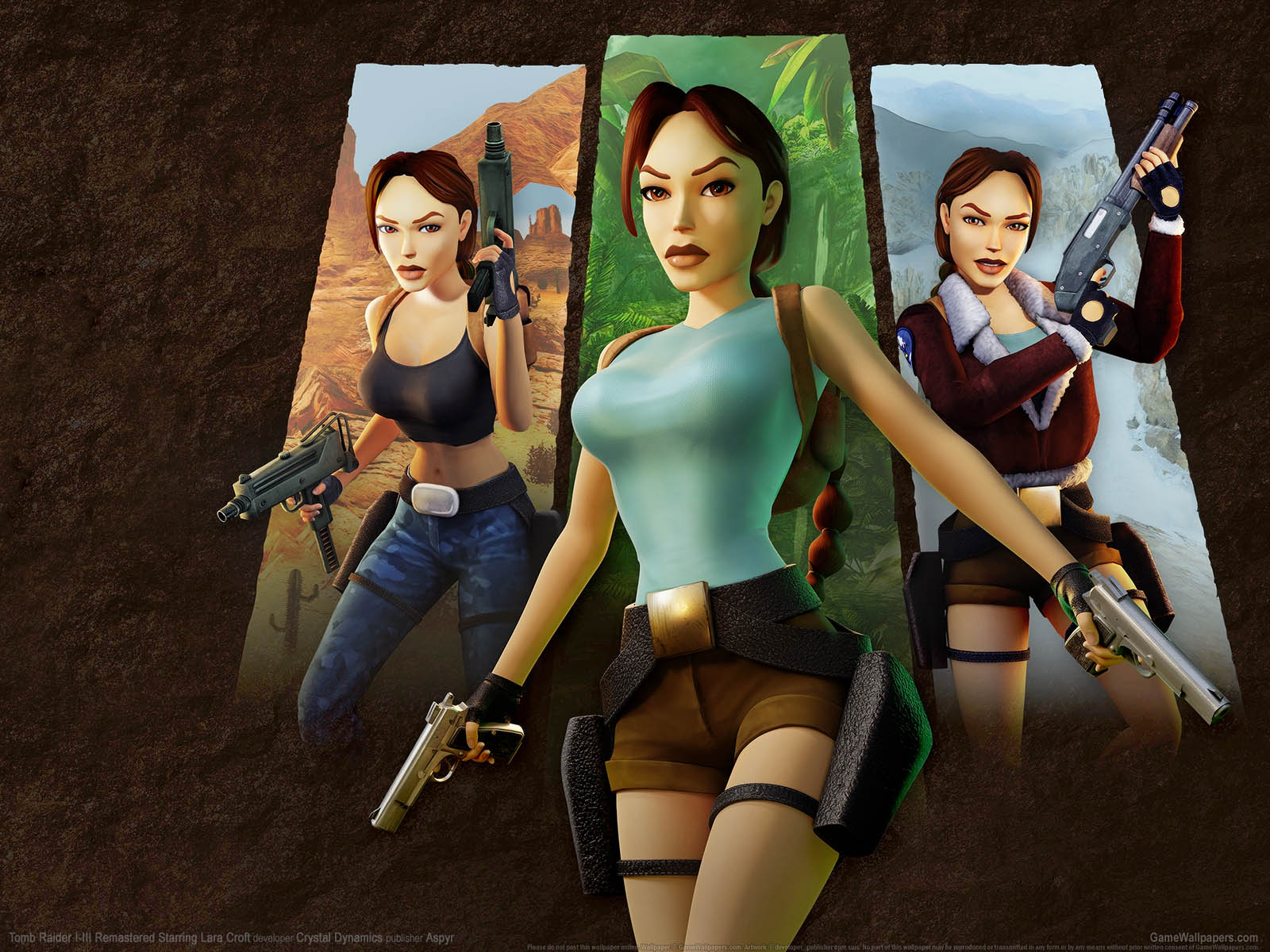Tomb Raider I-III Remastered Starring Lara Croft wallpaper 01 1600x1200