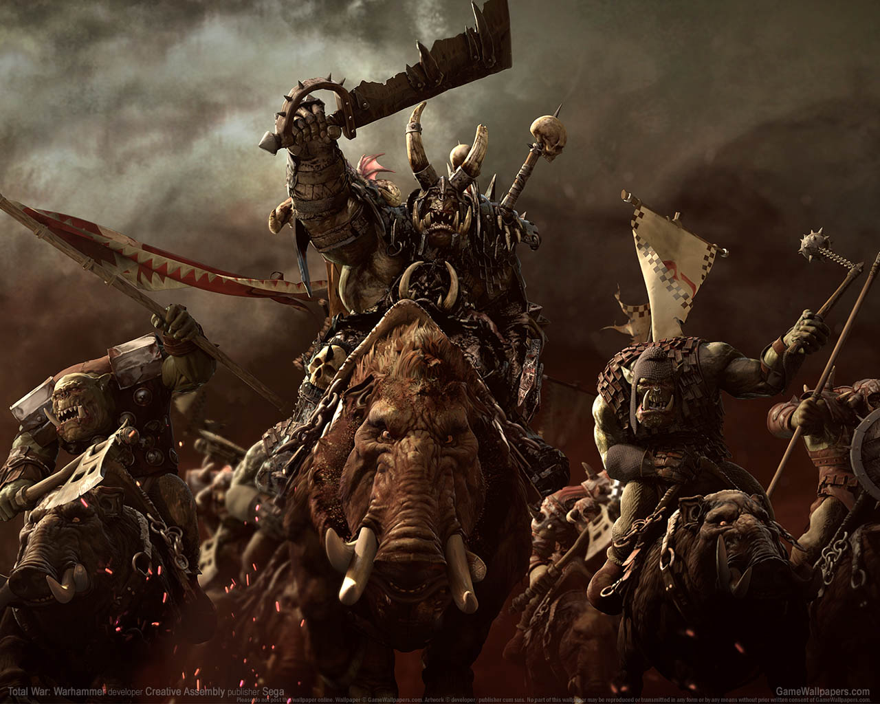 Total War: Warhammer achtergrond 01 1280x1024