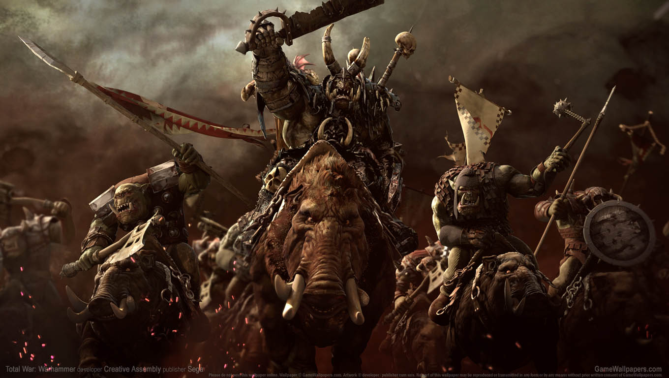 Total War: Warhammer wallpaper 01 1360x768