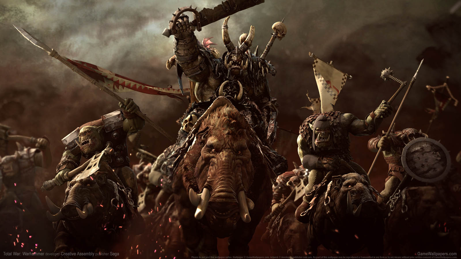 Total War: Warhammer fond d'cran 01 1600x900