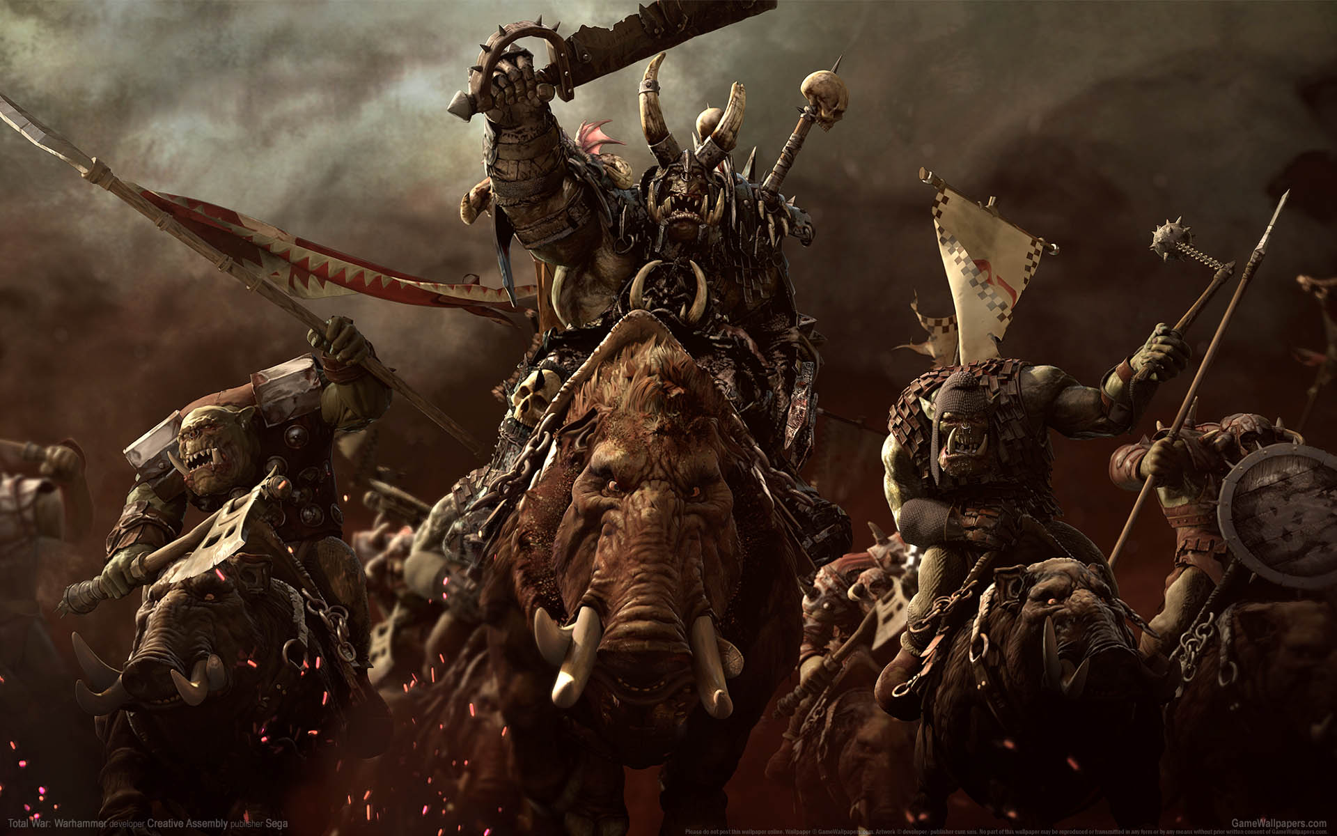 Total War: Warhammer achtergrond 01 1920x1200