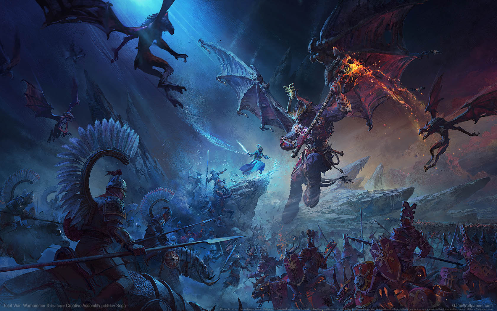 Total War: Warhammer 3 fondo de escritorio 01 1680x1050