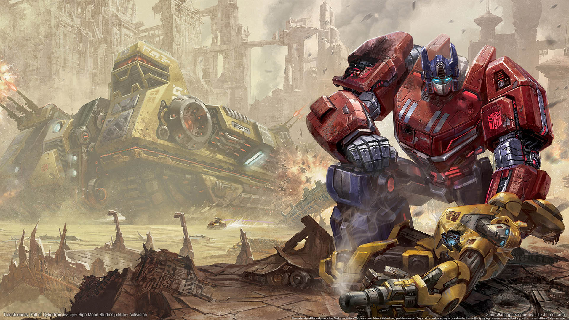 Transformers: Fall of Cybertron wallpaper 01 1920x1080