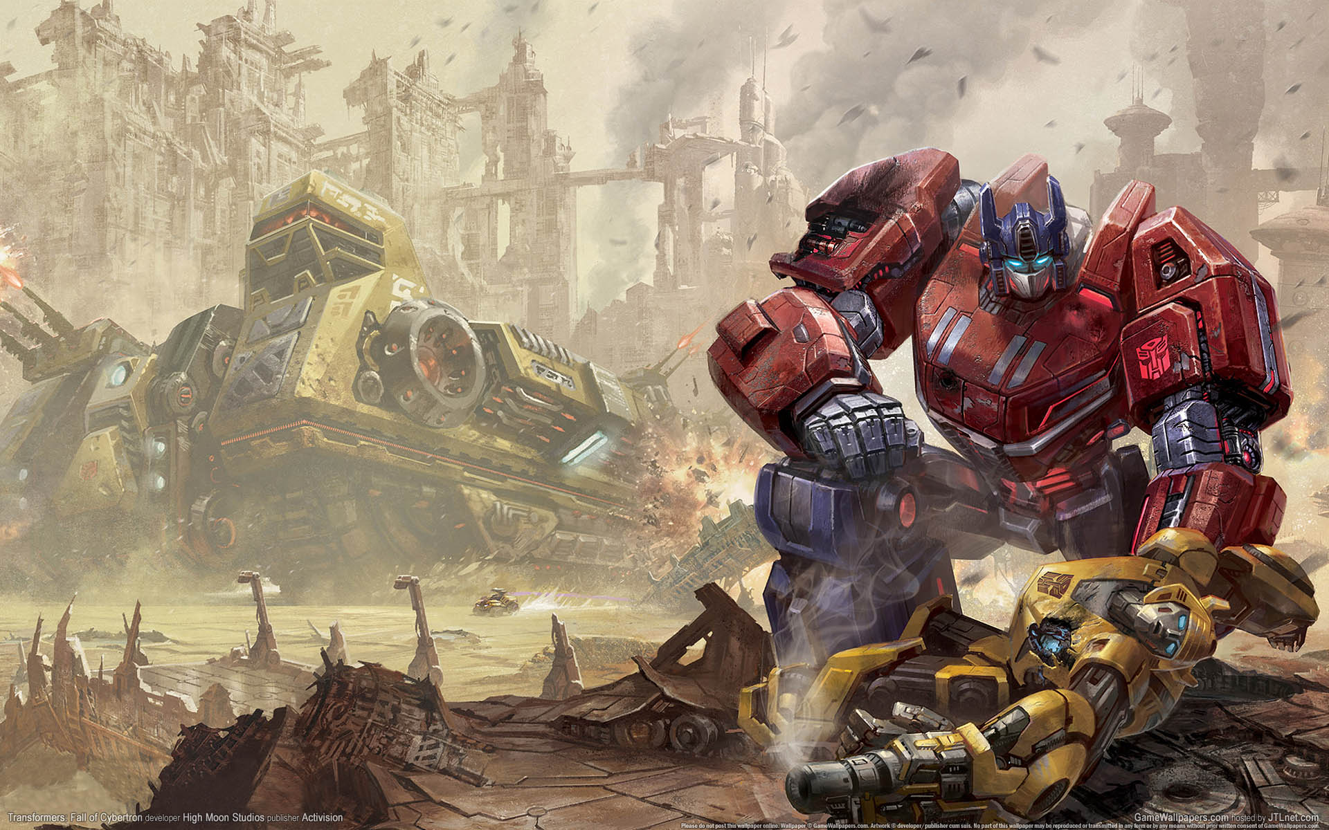 Transformers: Fall of Cybertron wallpaper 01 1920x1200