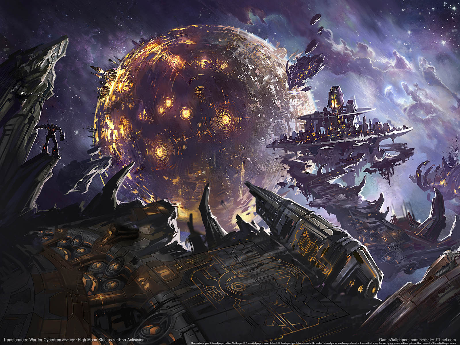 Transformers: War for Cybertron achtergrond 01 1600x1200