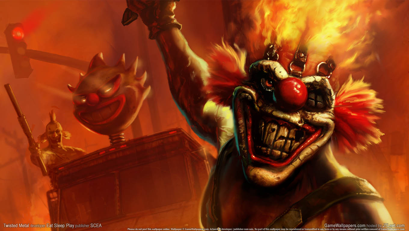 Twisted Metal wallpaper 01 1360x768