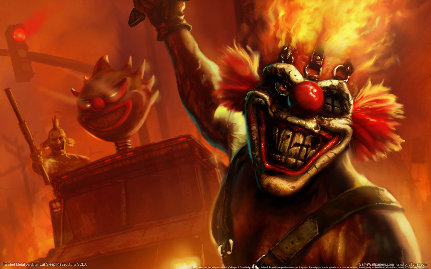 Twisted Metal wallpaper 01 1680x1050