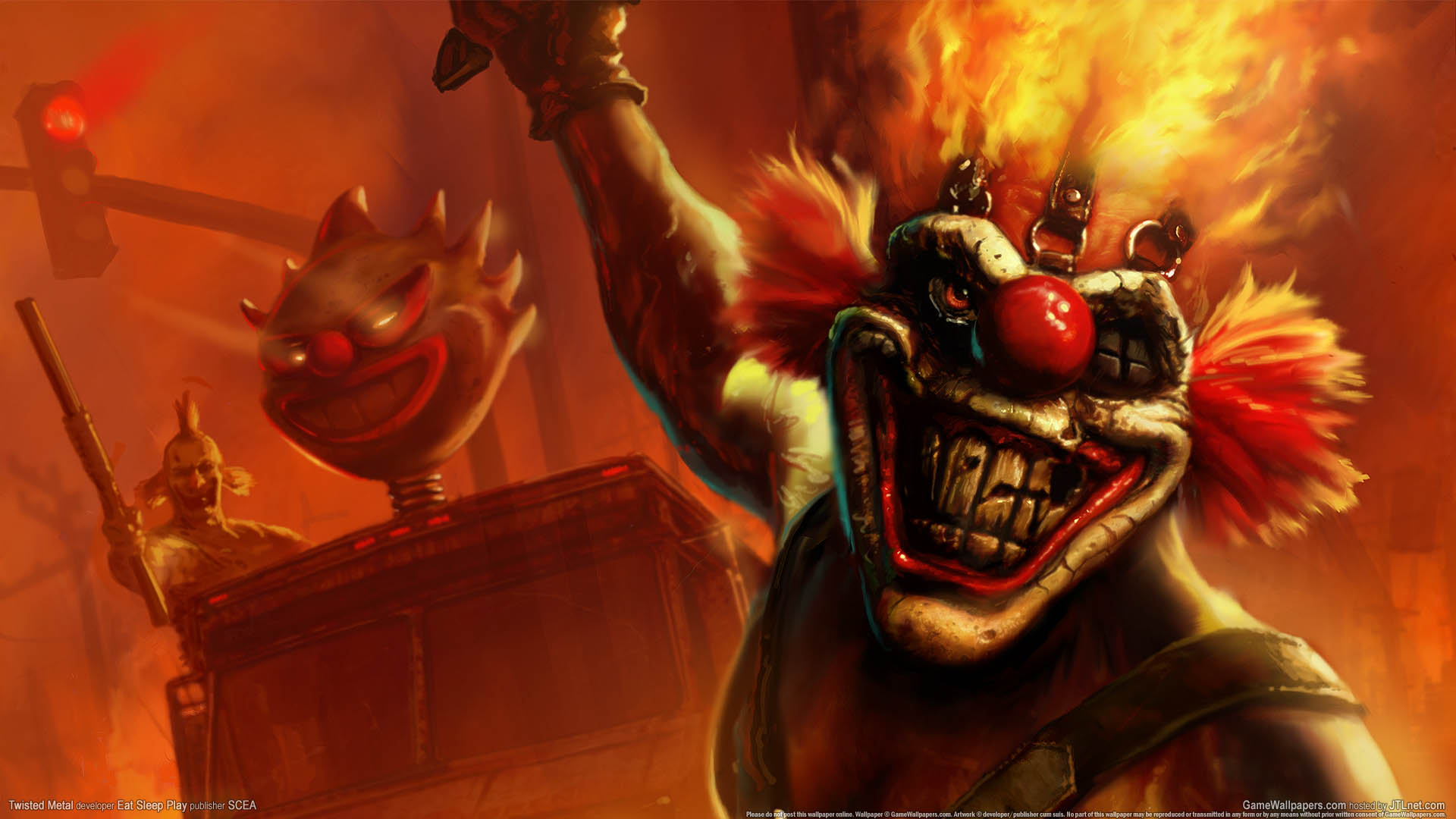 Twisted Metal achtergrond 01 1920x1080