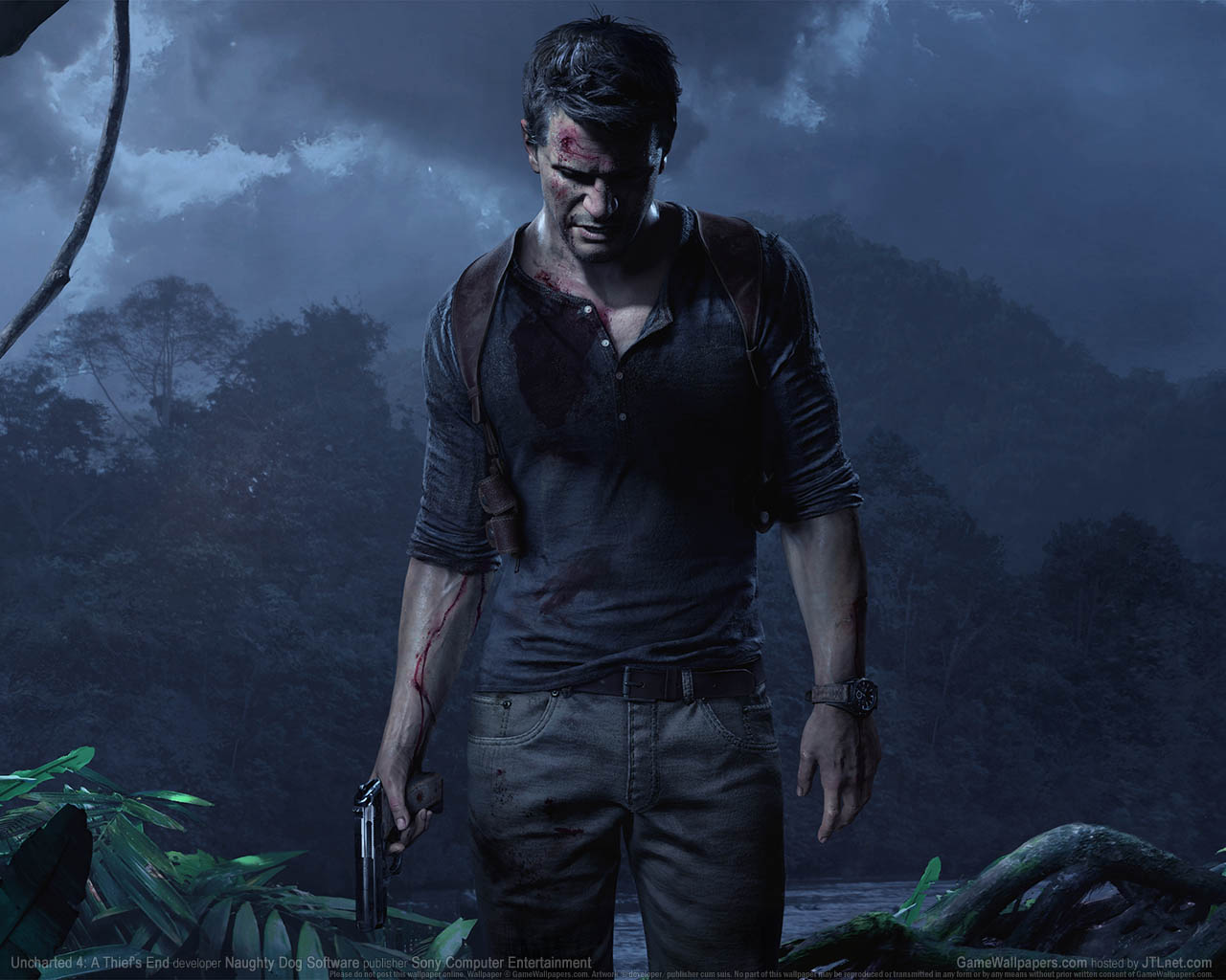 Uncharted 4: A Thief's End achtergrond 01 1280x1024